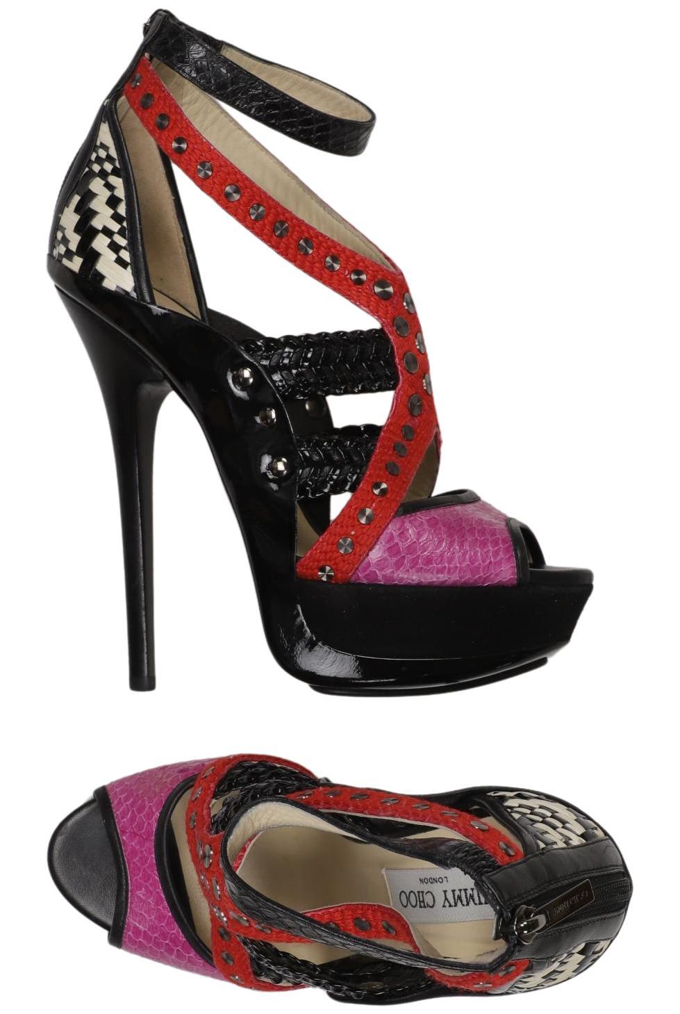 

Jimmy Choo Damen Sandale, schwarz, Gr. 38.5