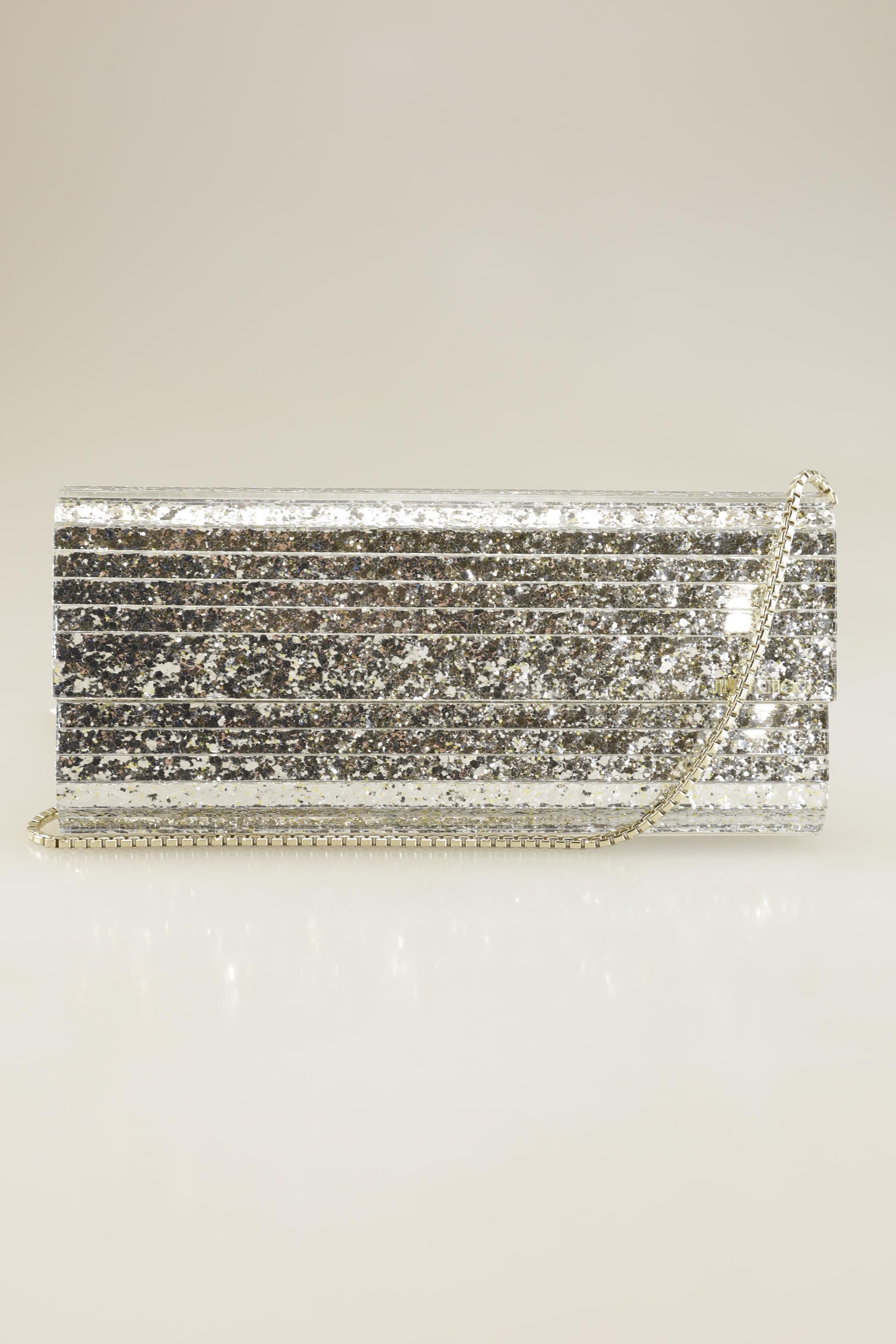 

Jimmy Choo Damen Handtasche, silber, Gr.