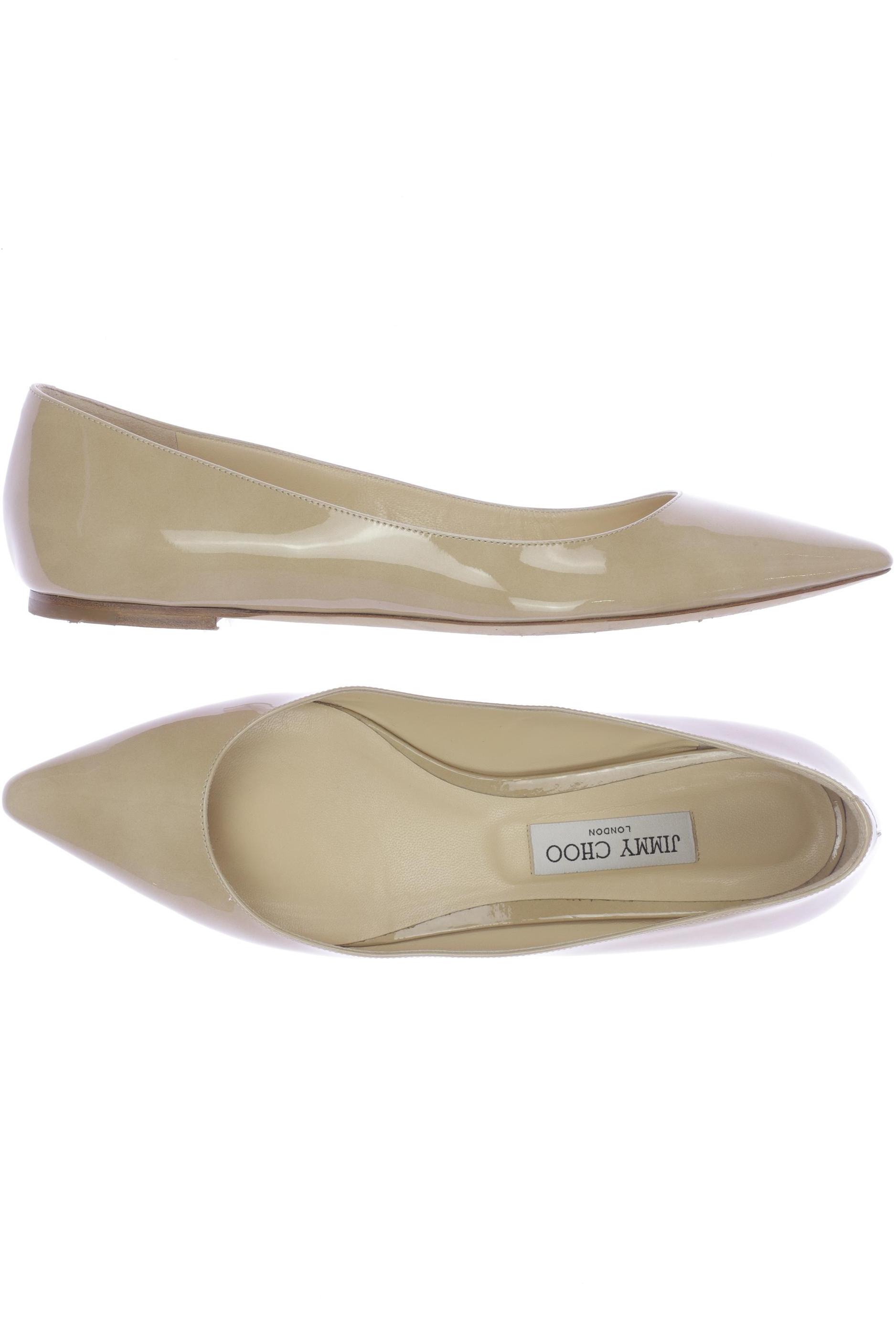 

Jimmy Choo Damen Ballerinas, beige, Gr. 42
