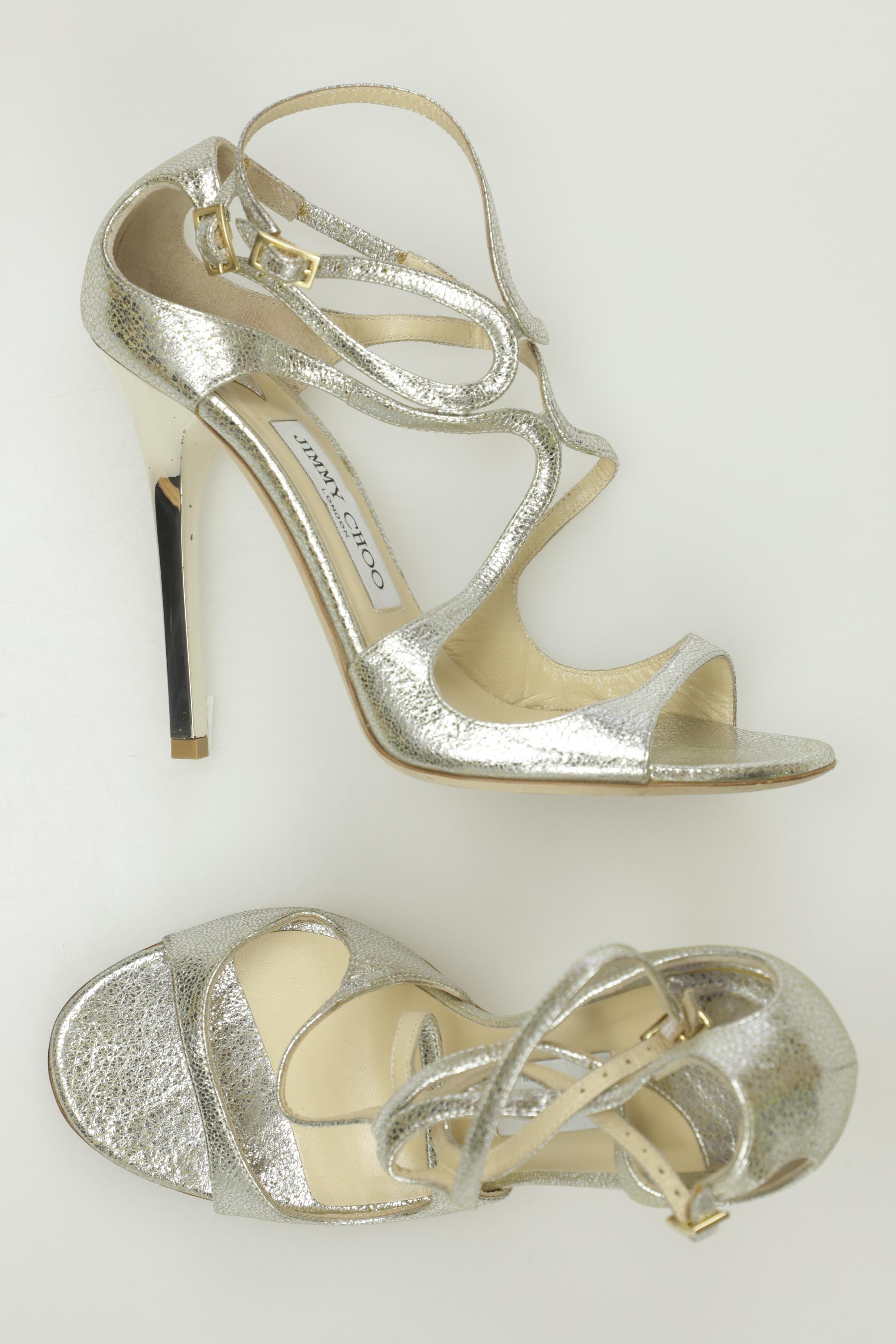 

Jimmy Choo Damen Sandale, gold, Gr. 37
