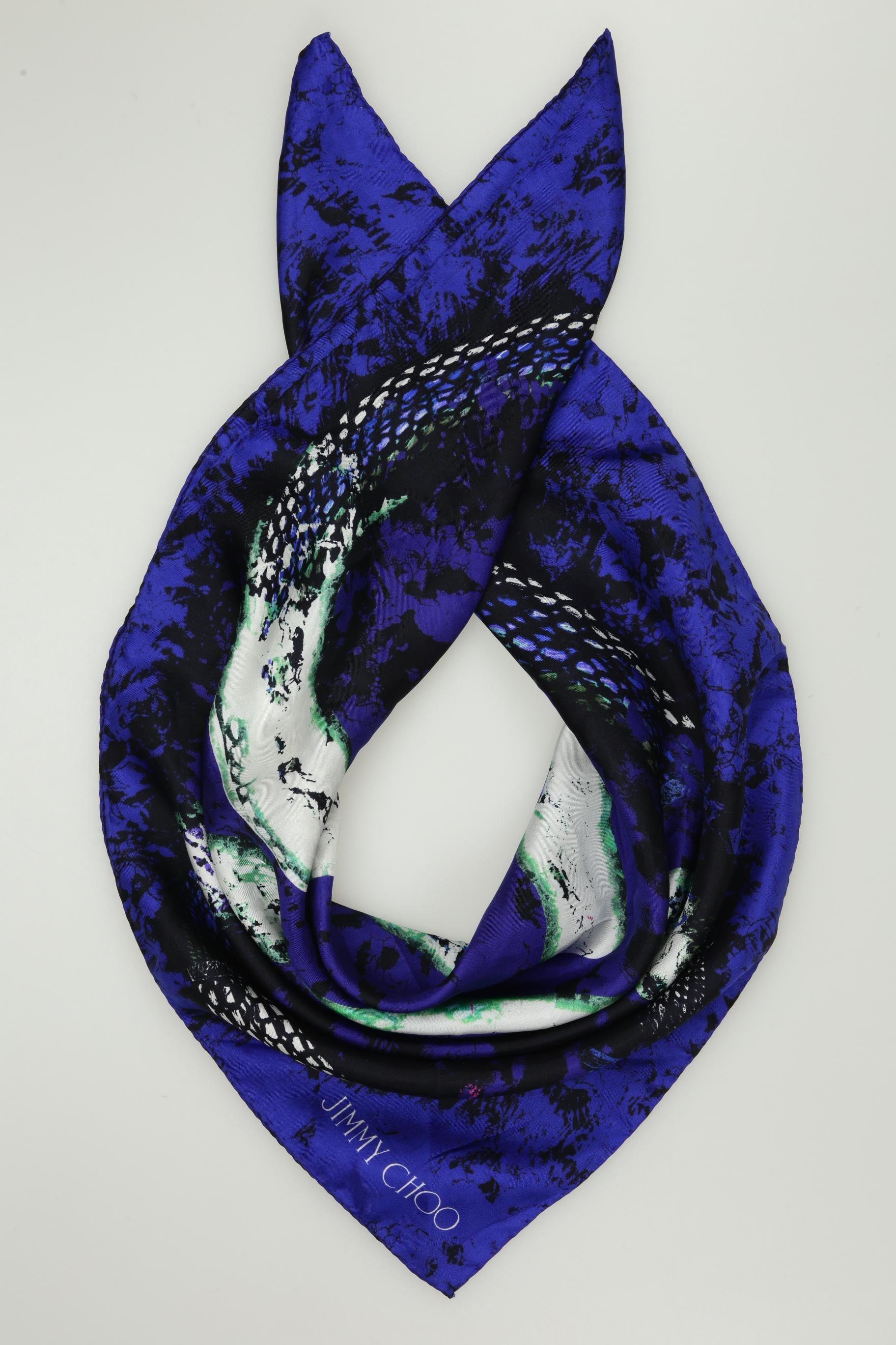 

Jimmy Choo Damen Schal, marineblau, Gr.