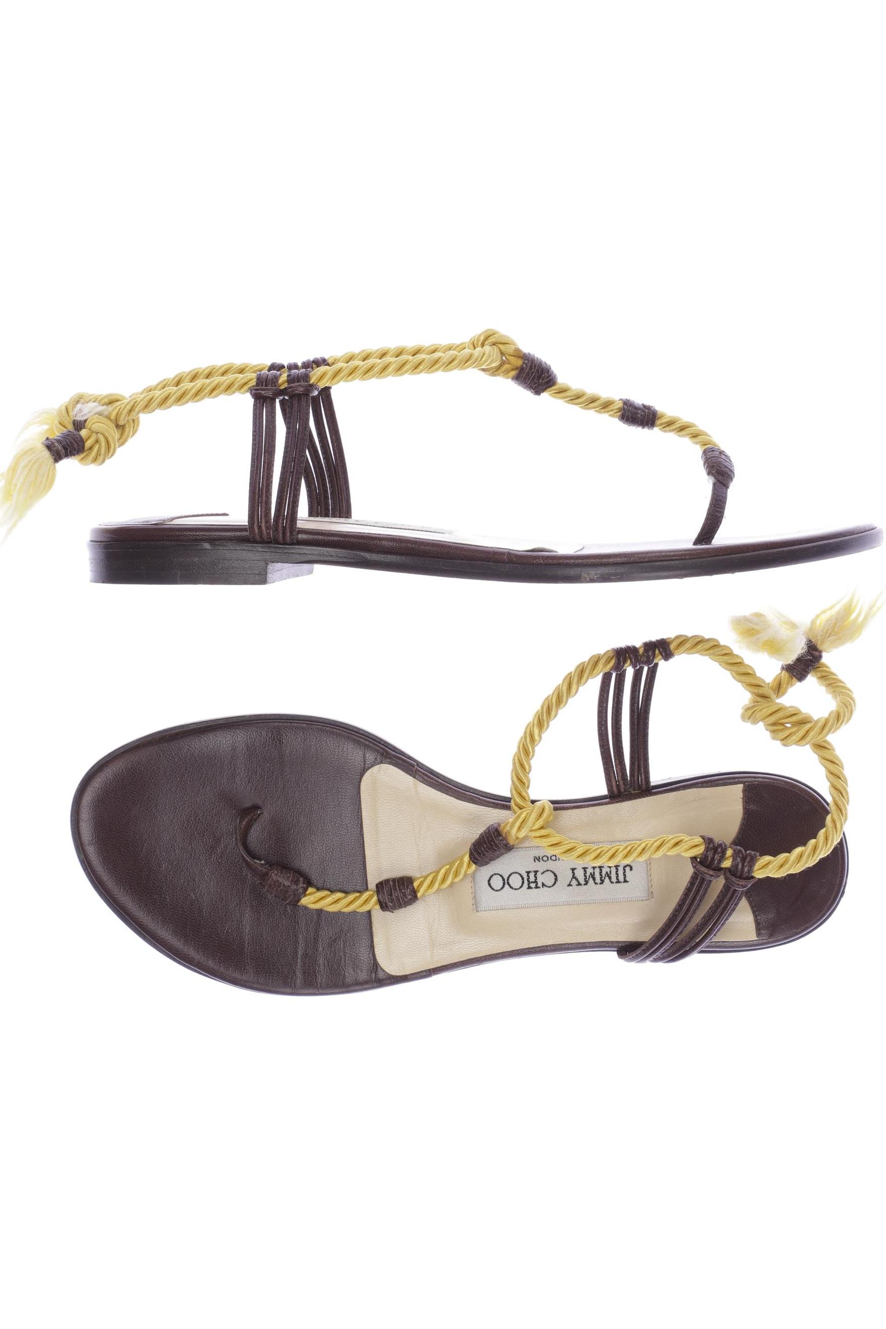 

Jimmy Choo Damen Sandale, gelb, Gr. 36