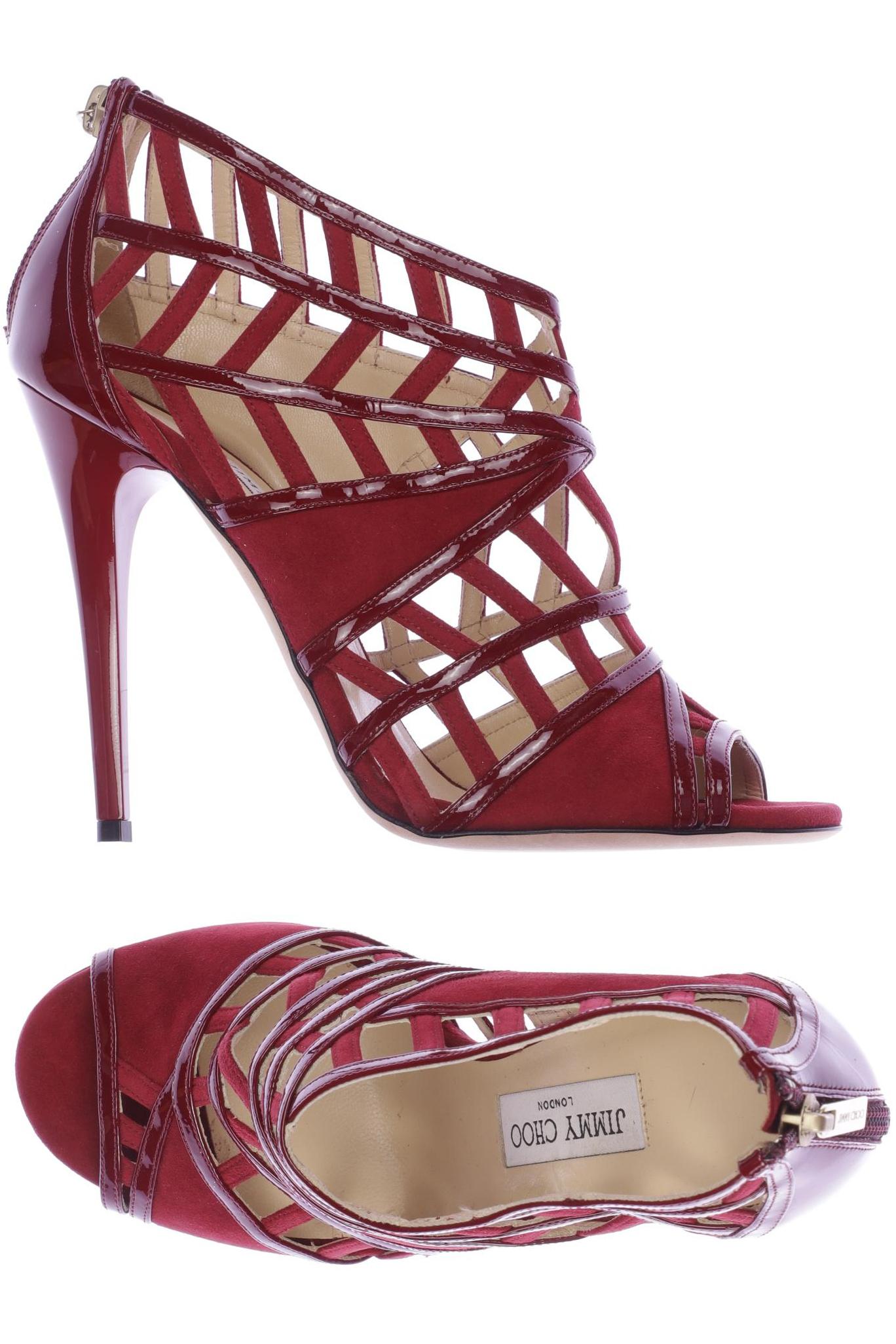 

Jimmy Choo Damen Sandale, rot, Gr. 39.5