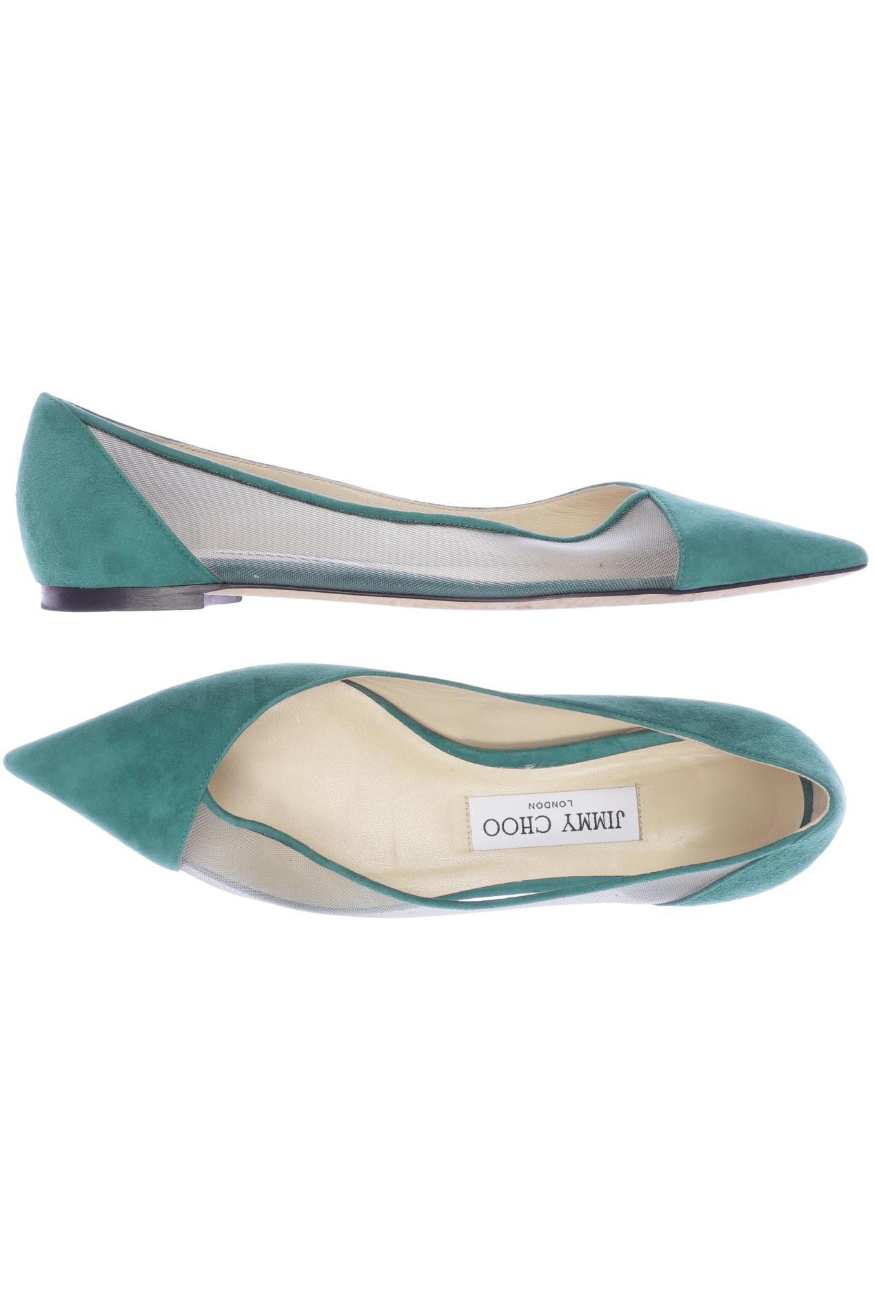 

Jimmy Choo Damen Ballerinas, grün, Gr. 37