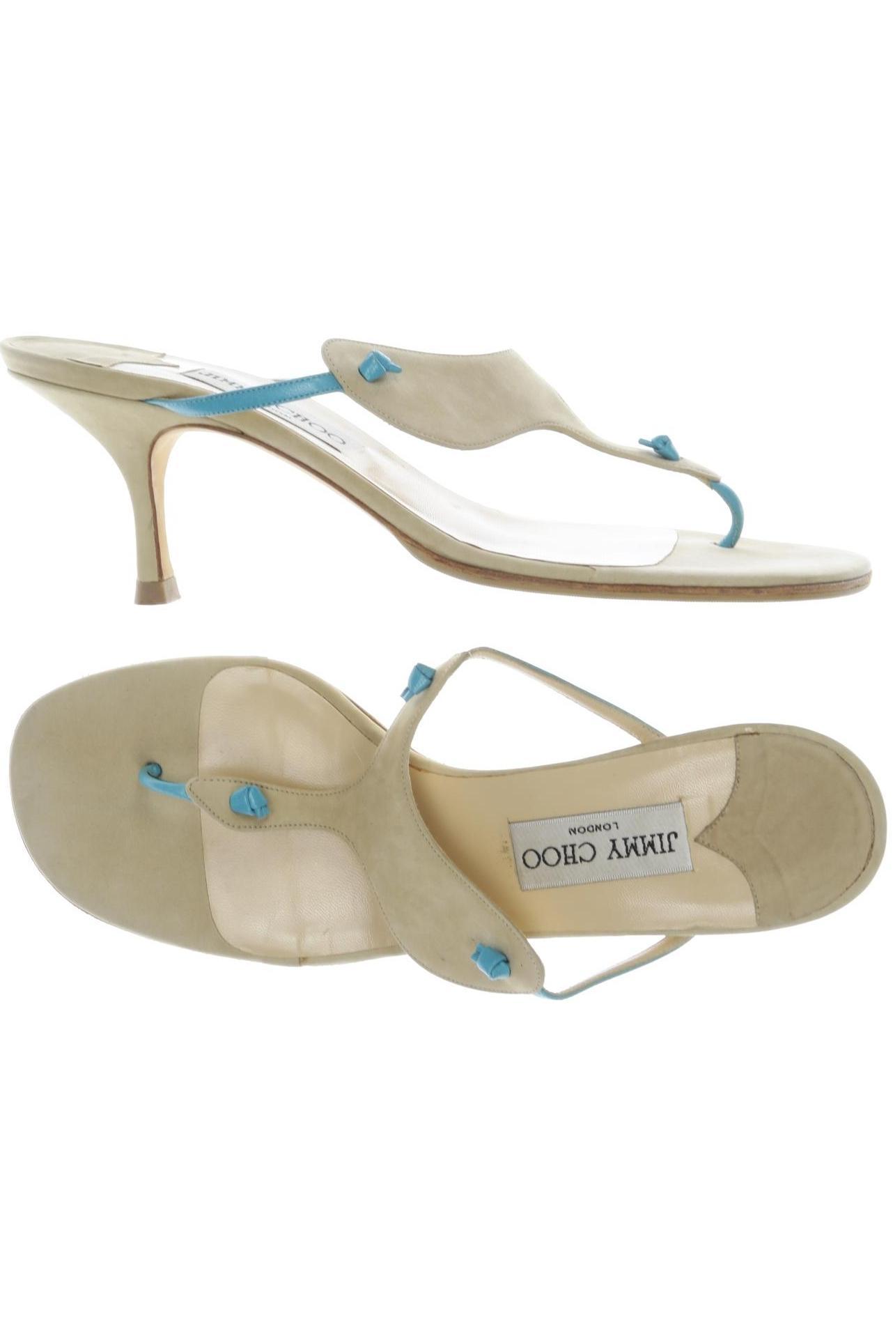 

Jimmy Choo Damen Sandale, beige, Gr. 38.5