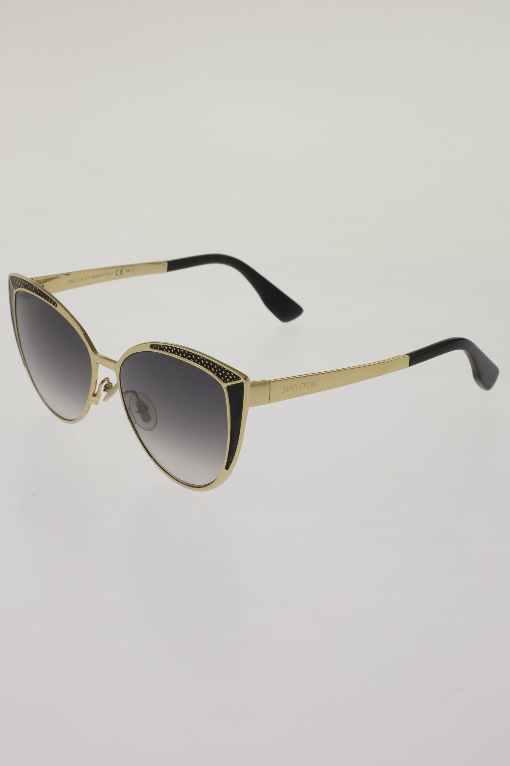 

Jimmy Choo Damen Sonnenbrille, gold, Gr.