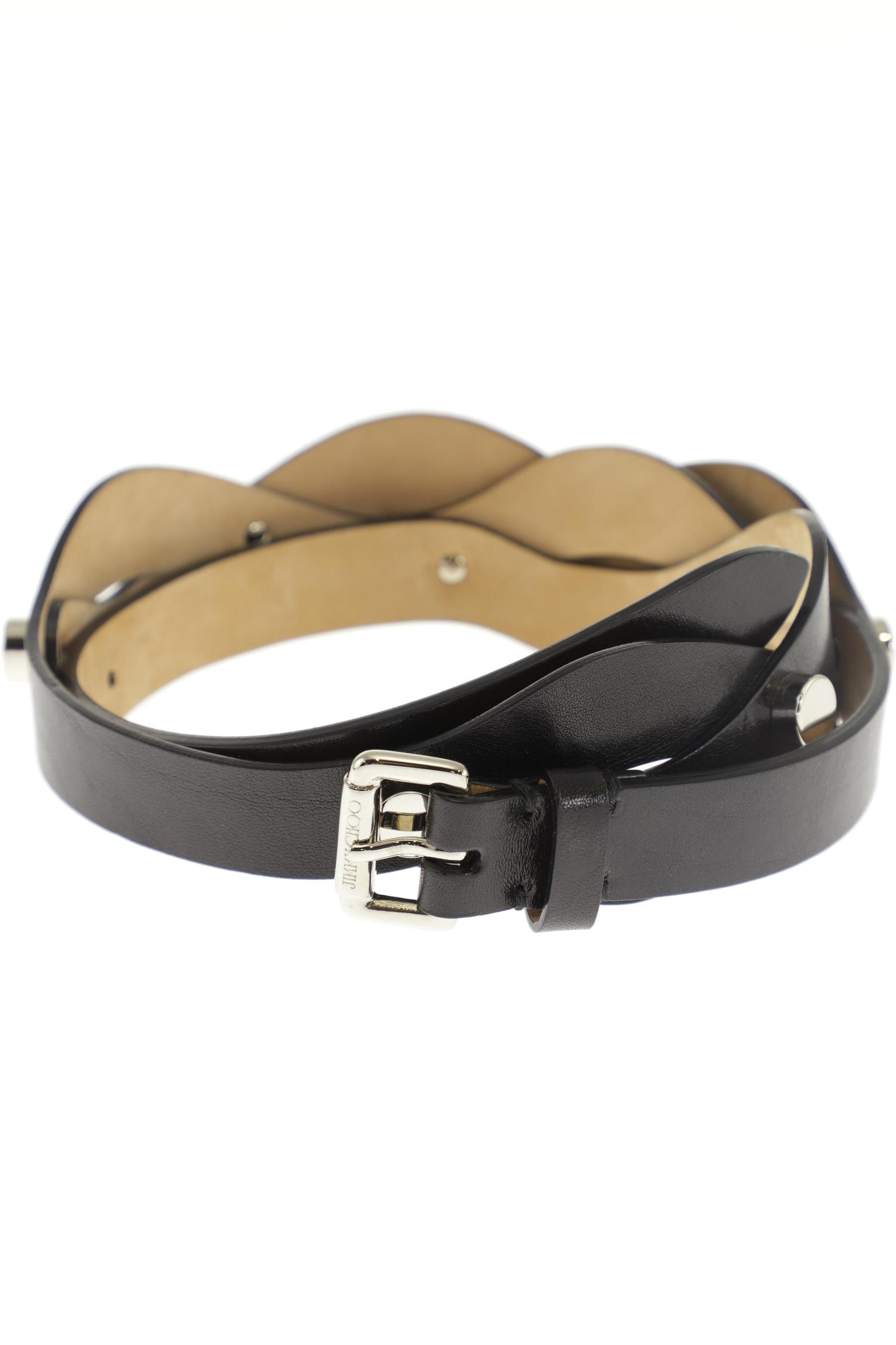

Jimmy Choo Damen Gürtel, schwarz, Gr. 75