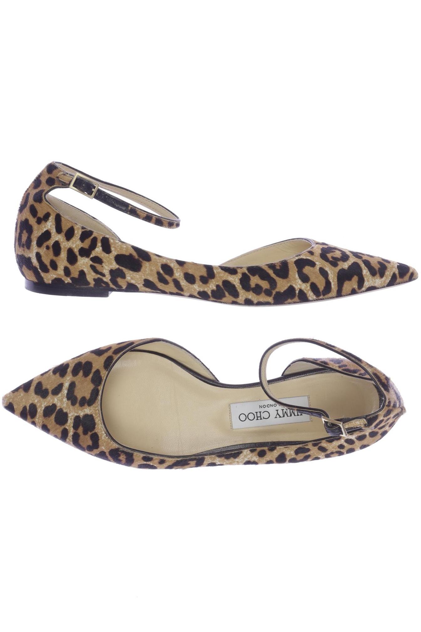 

Jimmy Choo Damen Ballerinas, braun, Gr. 38.5