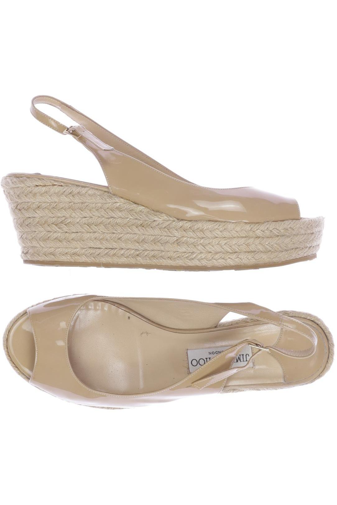 

Jimmy Choo Damen Sandale, beige, Gr. 40