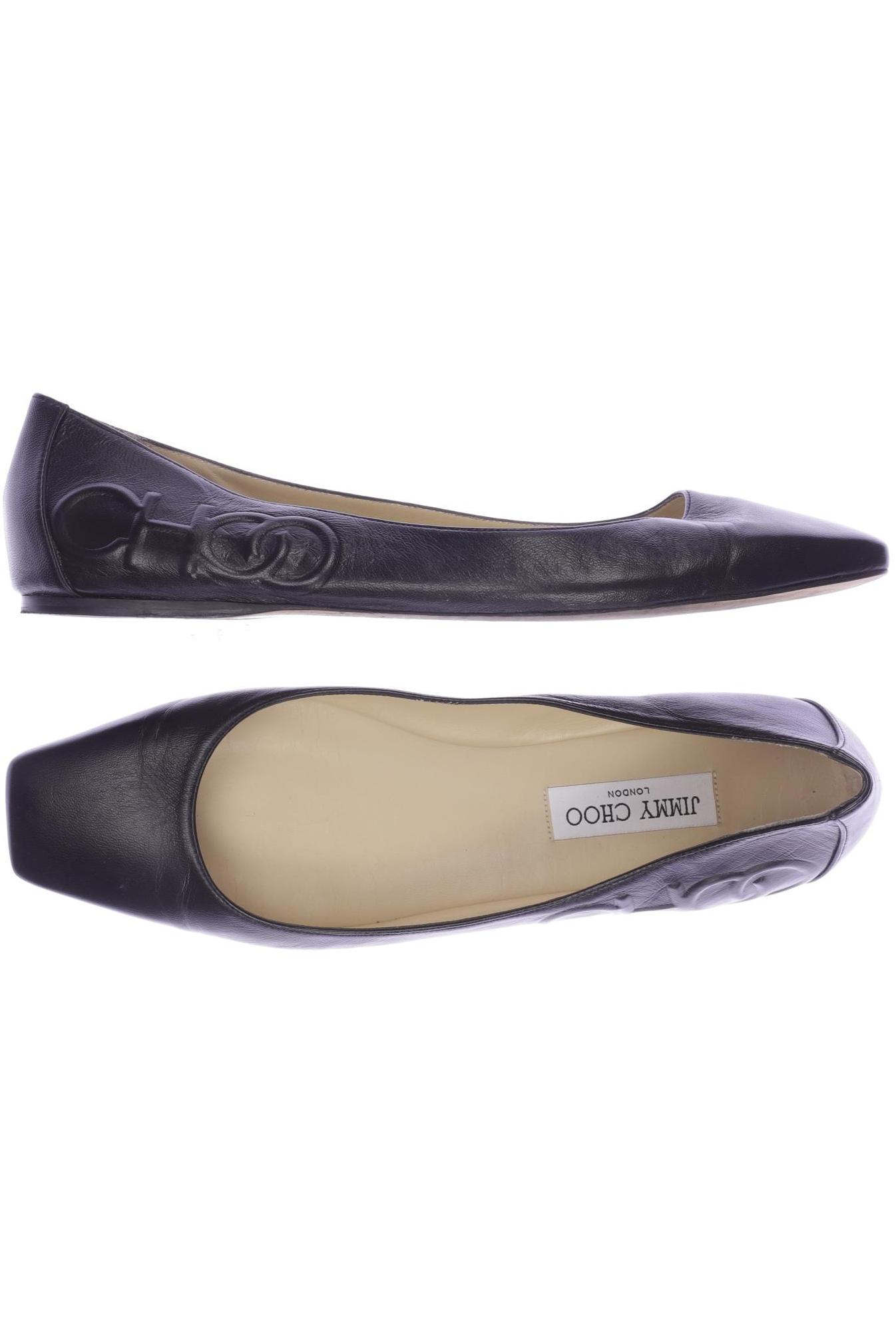 

Jimmy Choo Damen Ballerinas, schwarz, Gr. 42