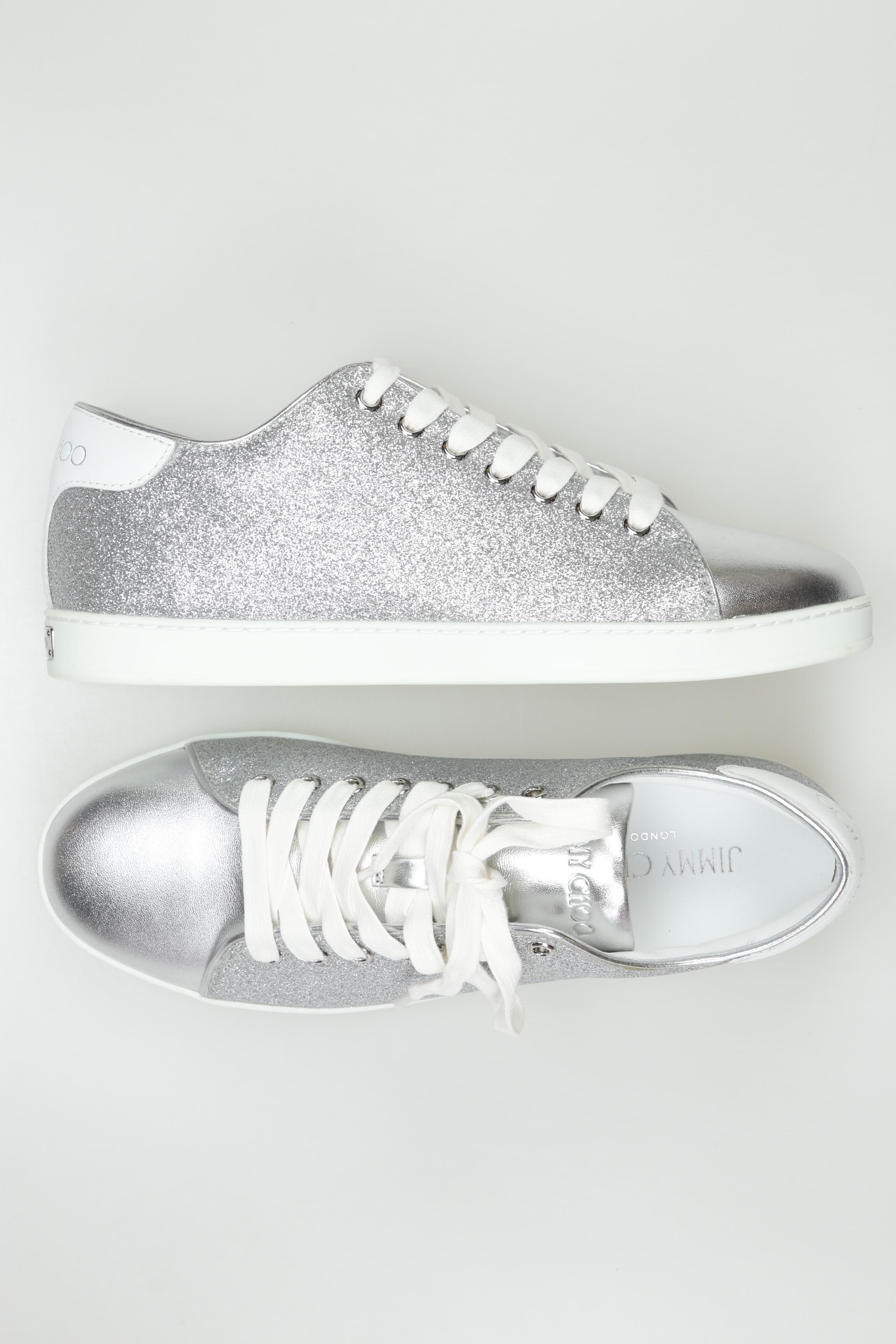 

Jimmy Choo Damen Sneakers, silber, Gr. 39.5