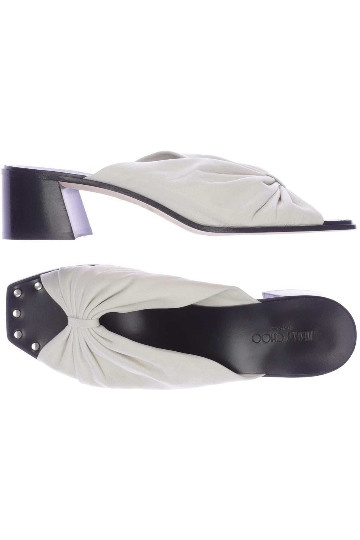 

Jimmy Choo Damen Sandale, weiß, Gr. 40