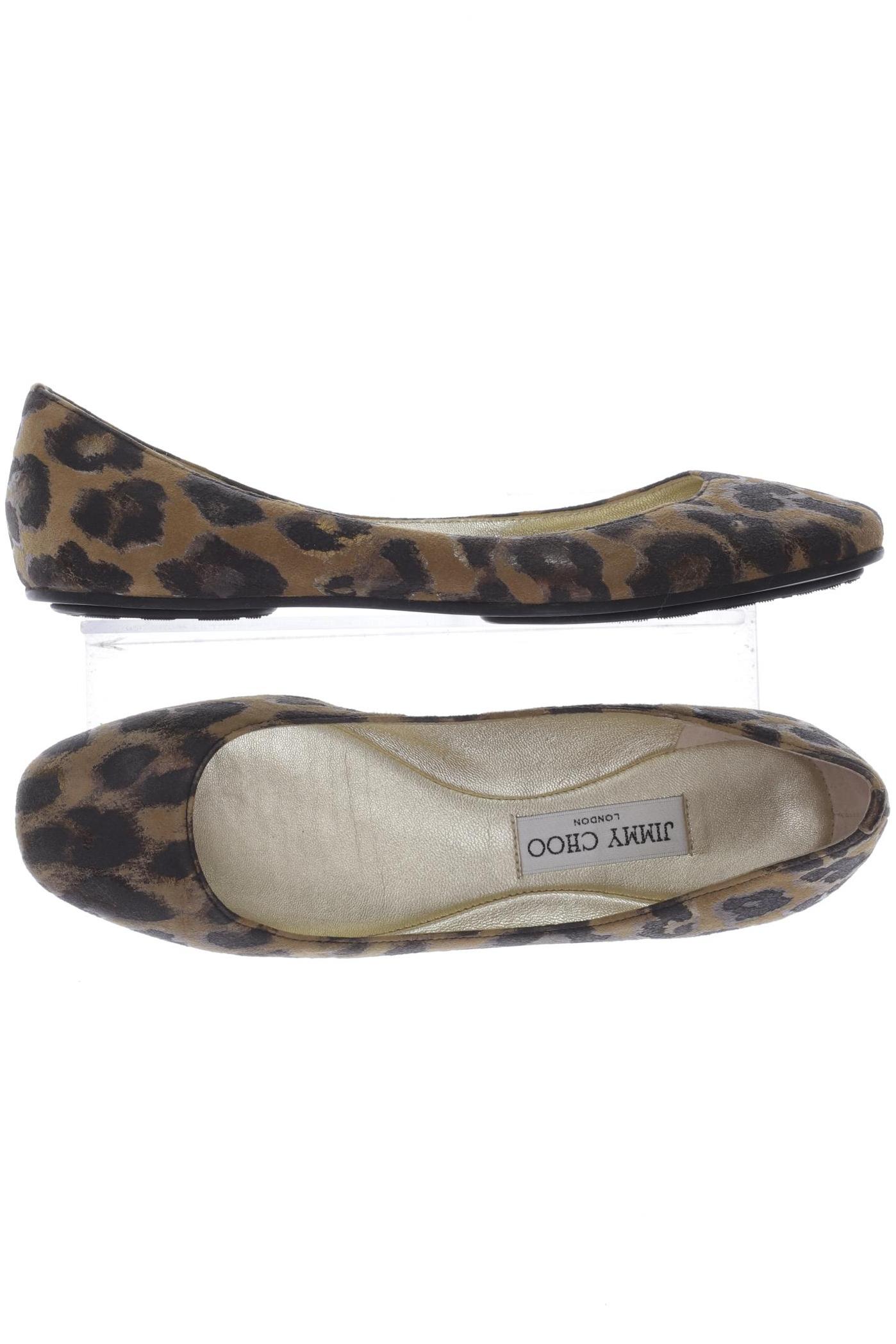 

Jimmy Choo Damen Ballerinas, braun, Gr. 38.5