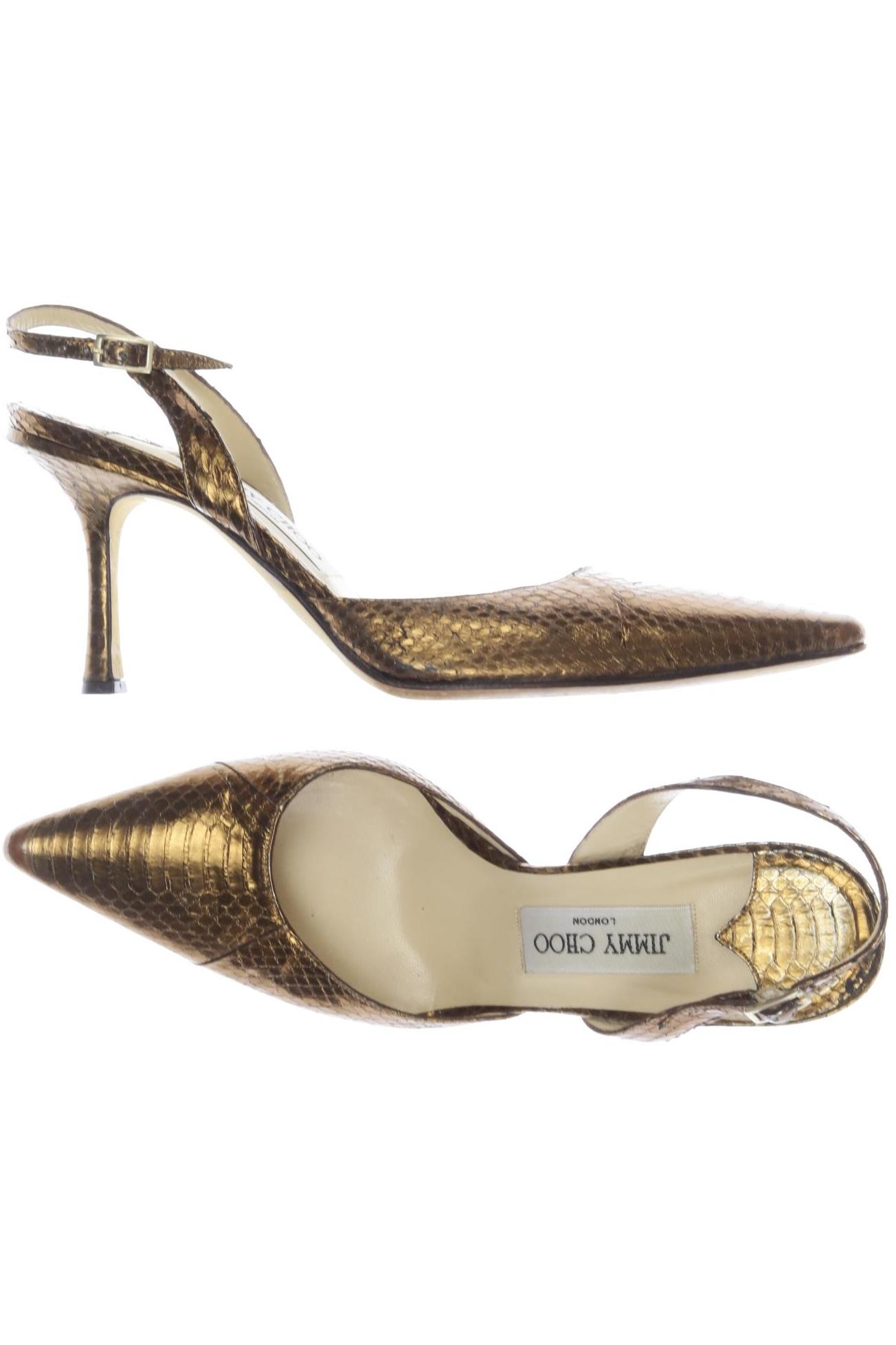 

Jimmy Choo Damen Pumps, gold, Gr. 36.5