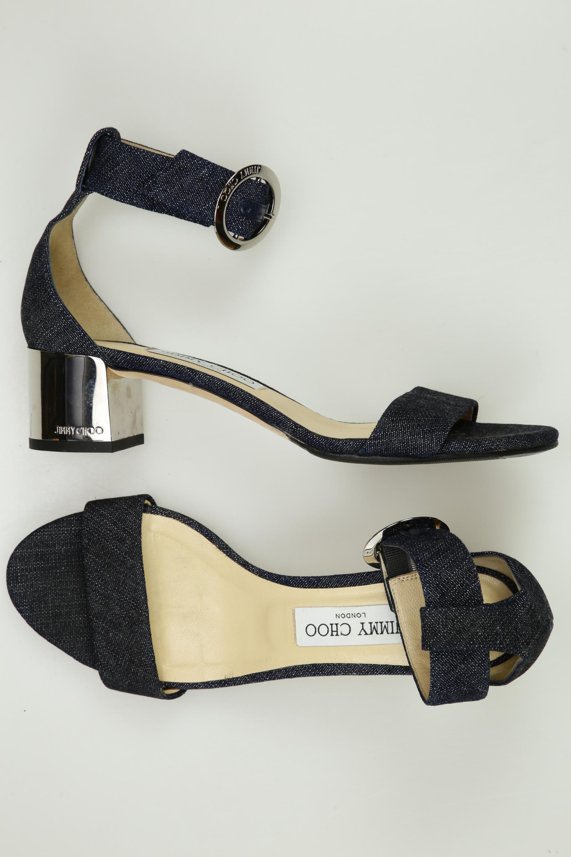 

Jimmy Choo Damen Sandale, marineblau, Gr. 38.5