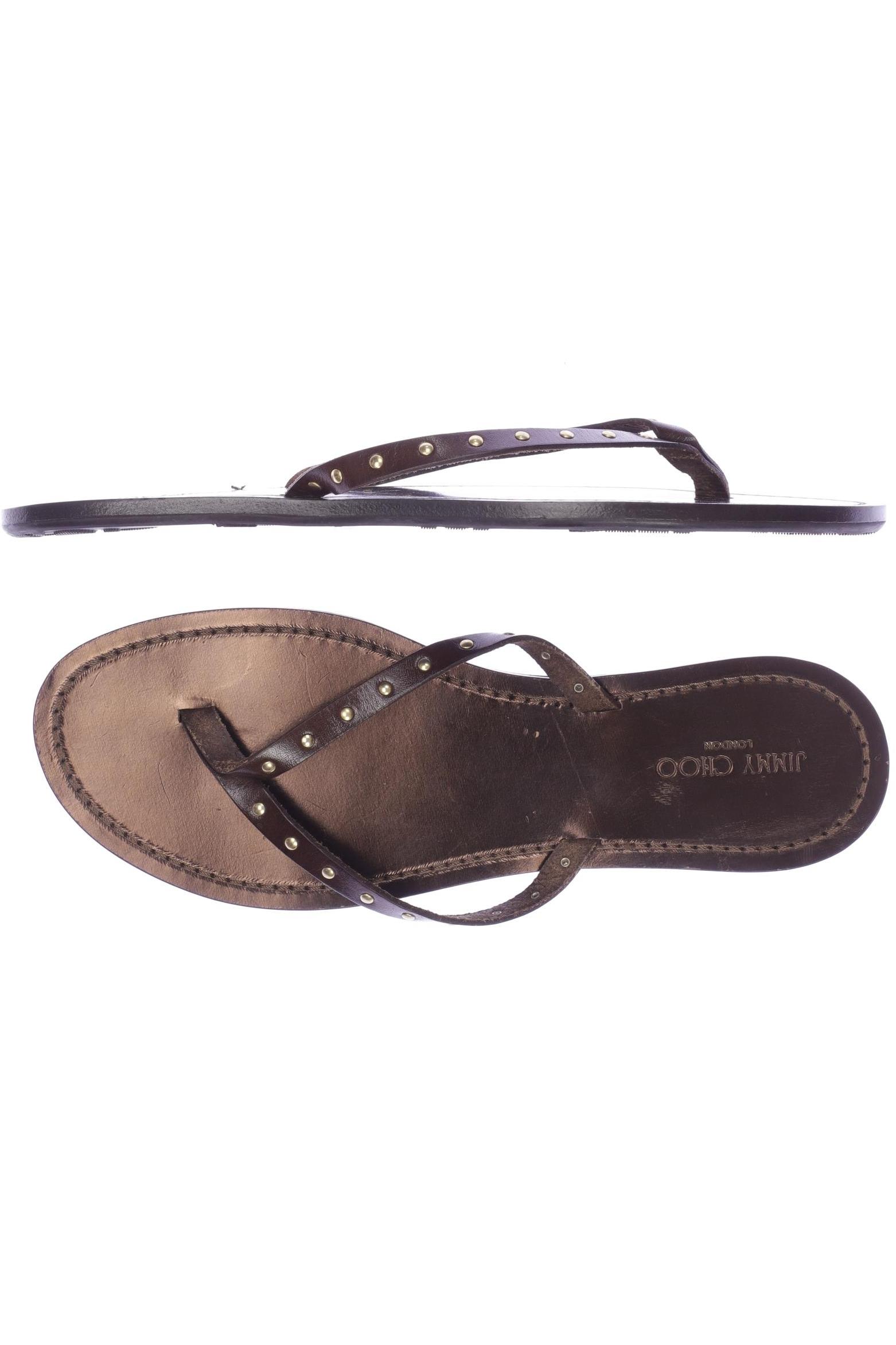 

Jimmy Choo Damen Sandale, braun, Gr. 38