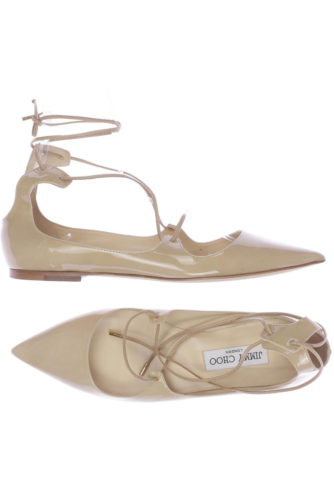 

Jimmy Choo Damen Ballerinas, beige, Gr. 39
