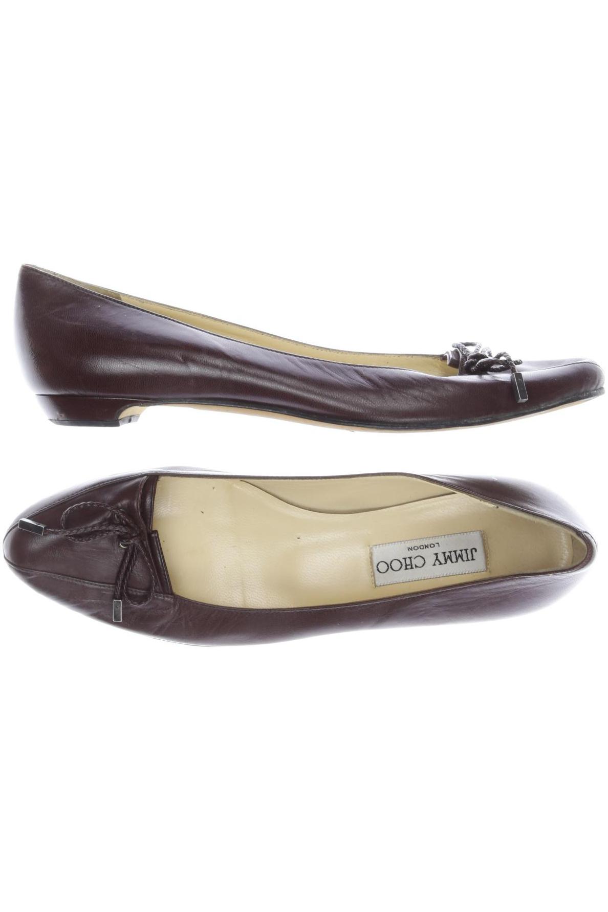 

Jimmy Choo Damen Ballerinas, braun, Gr. 38.5