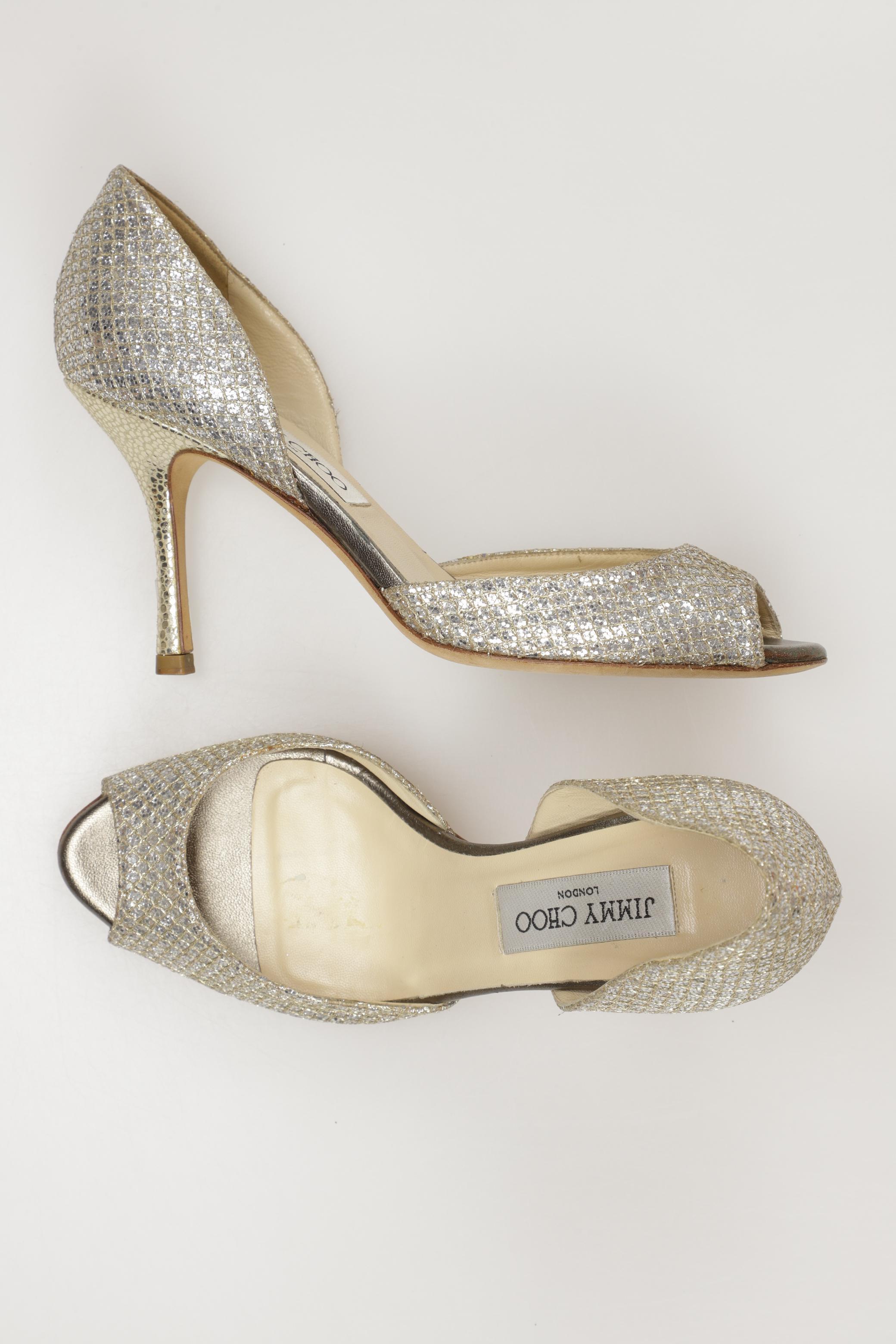 

Jimmy Choo Damen Sandale, gold, Gr. 35