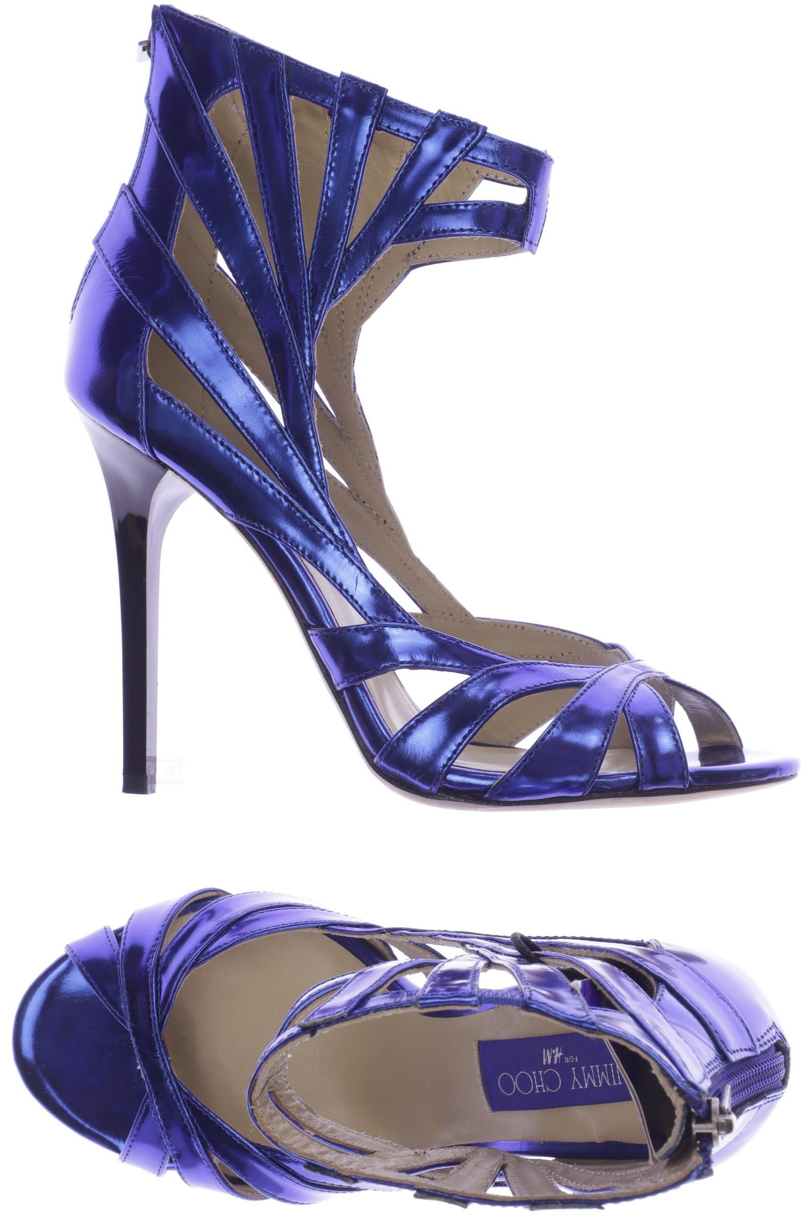 

Jimmy Choo for H&M Damen Sandale, blau, Gr. 38