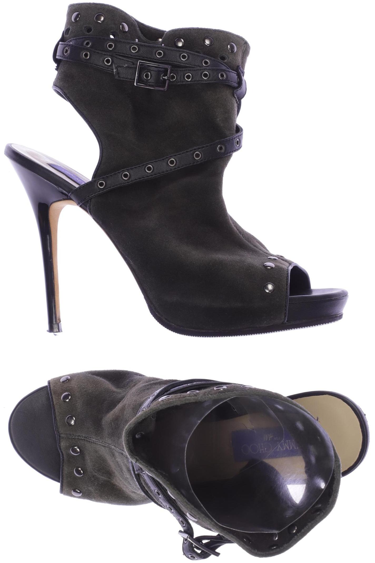 

Jimmy Choo for H&M Damen Stiefelette, grün, Gr. 39