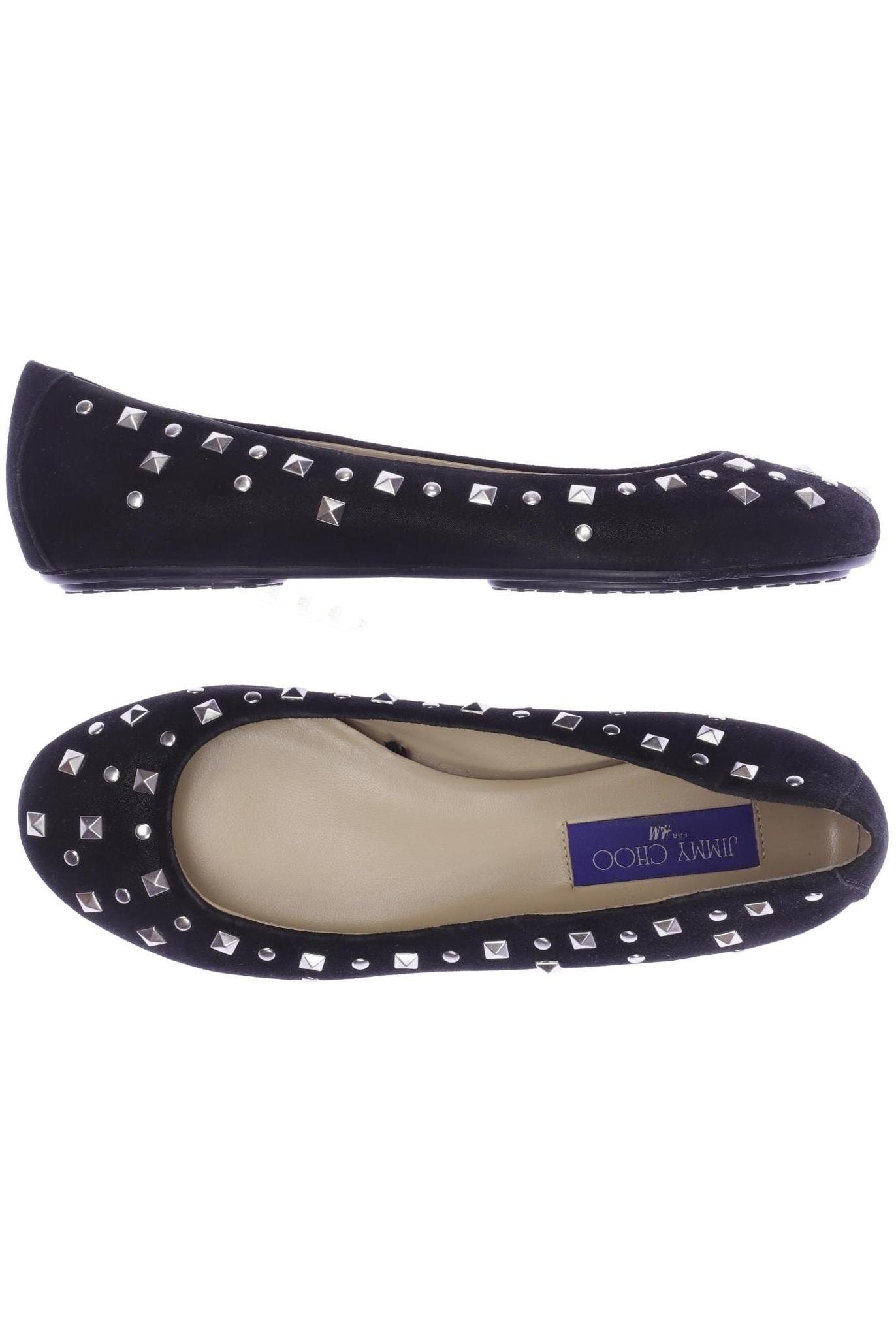 

Jimmy Choo for H&M Damen Ballerinas, schwarz, Gr. 37