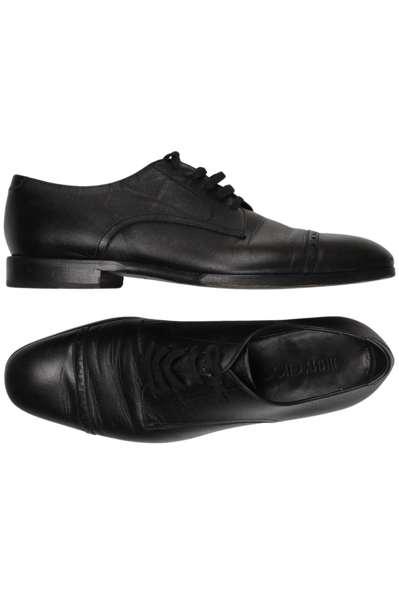 

Jimmy Choo Herren Halbschuh, schwarz, Gr. 43