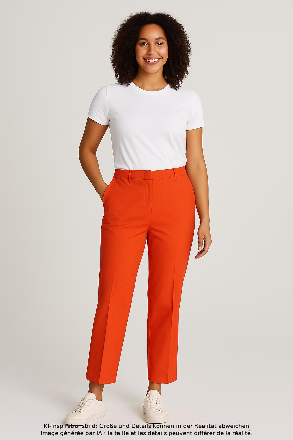 

Jjxx Damen Stoffhose, orange, Gr. 30