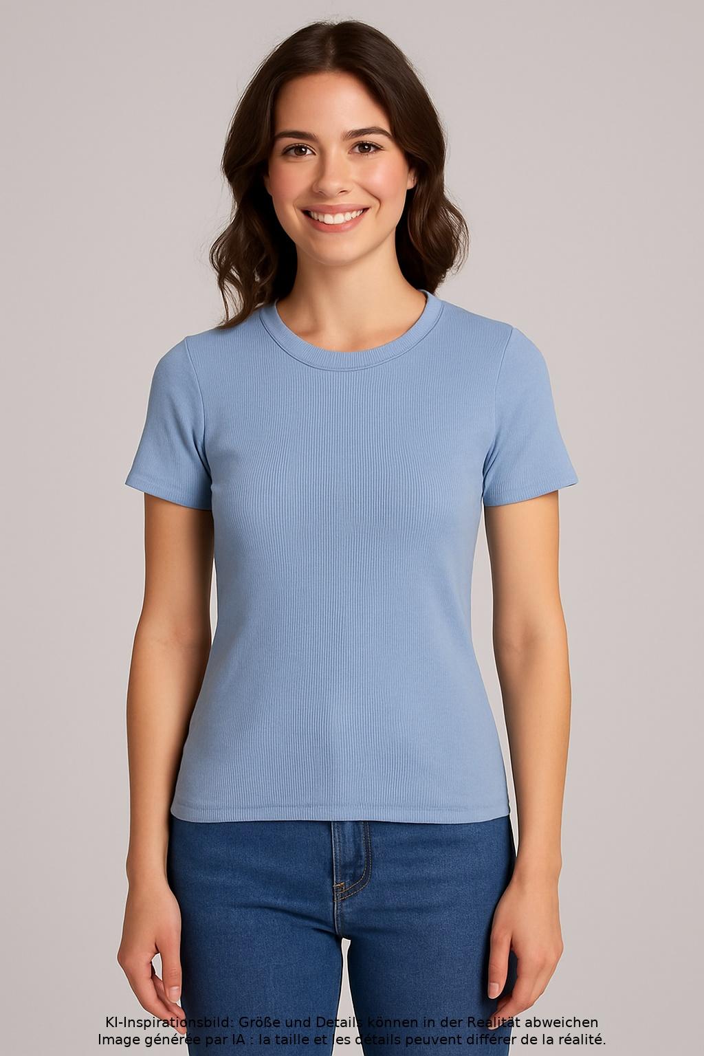 

Jjxx Damen T-Shirt, hellblau, Gr. 36