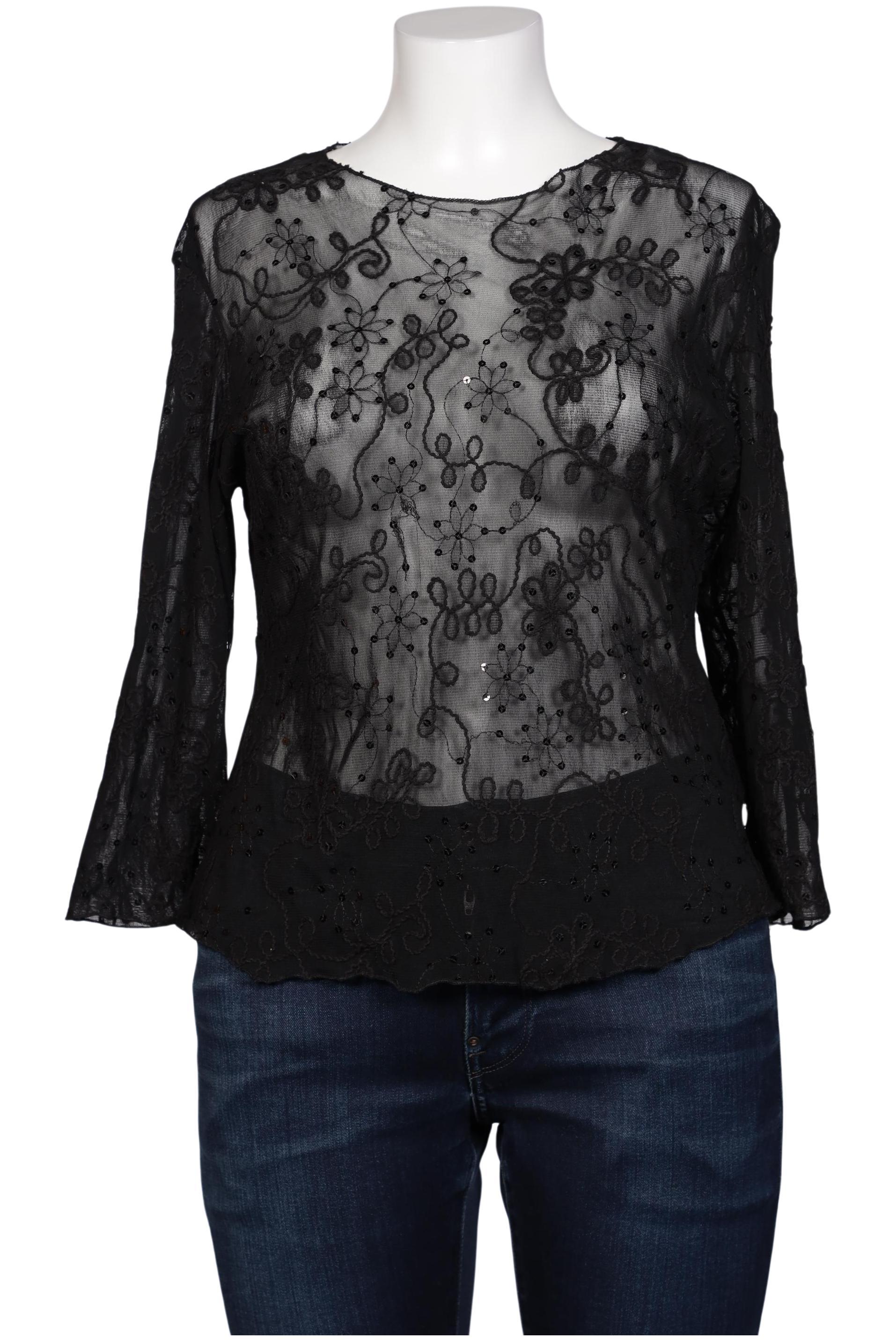 

Joachim Bosse Damen Bluse, schwarz, Gr. 44