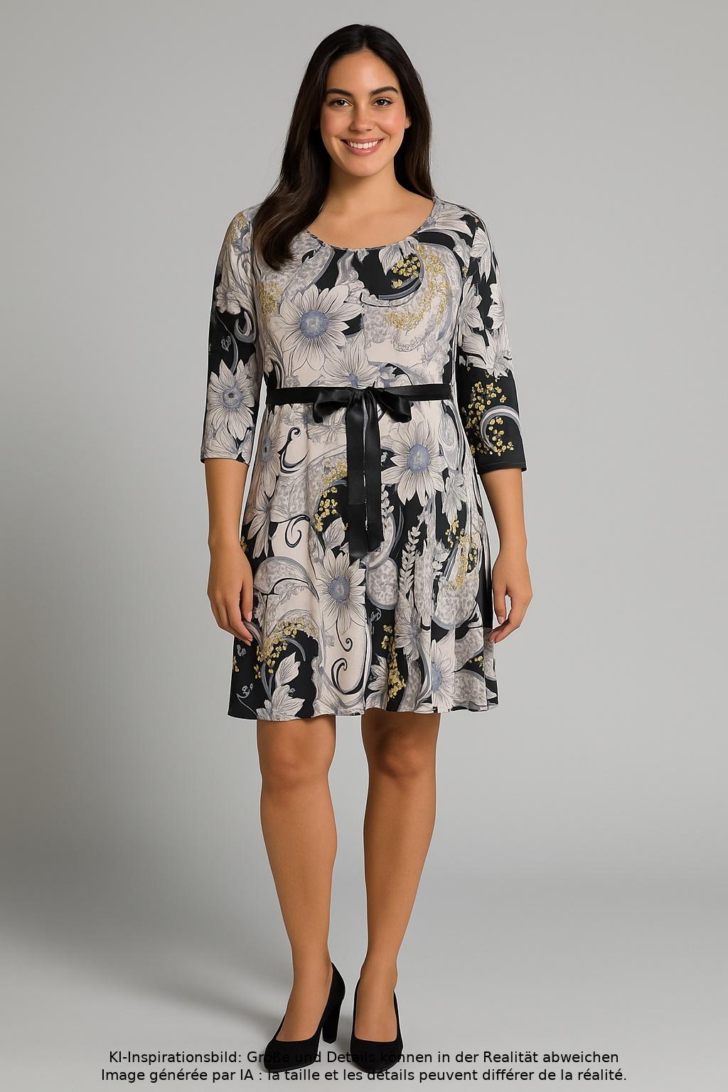 

Joachim Bosse Damen Kleid, mehrfarbig, Gr. 40