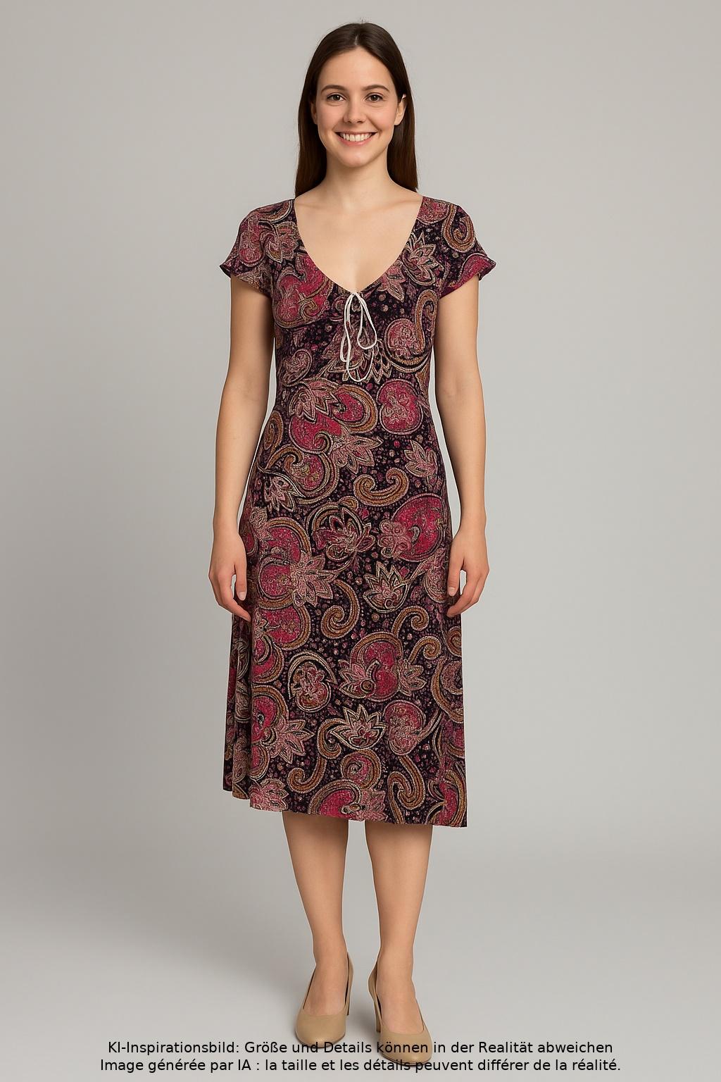 

Joachim Bosse Damen Kleid, mehrfarbig, Gr. 38