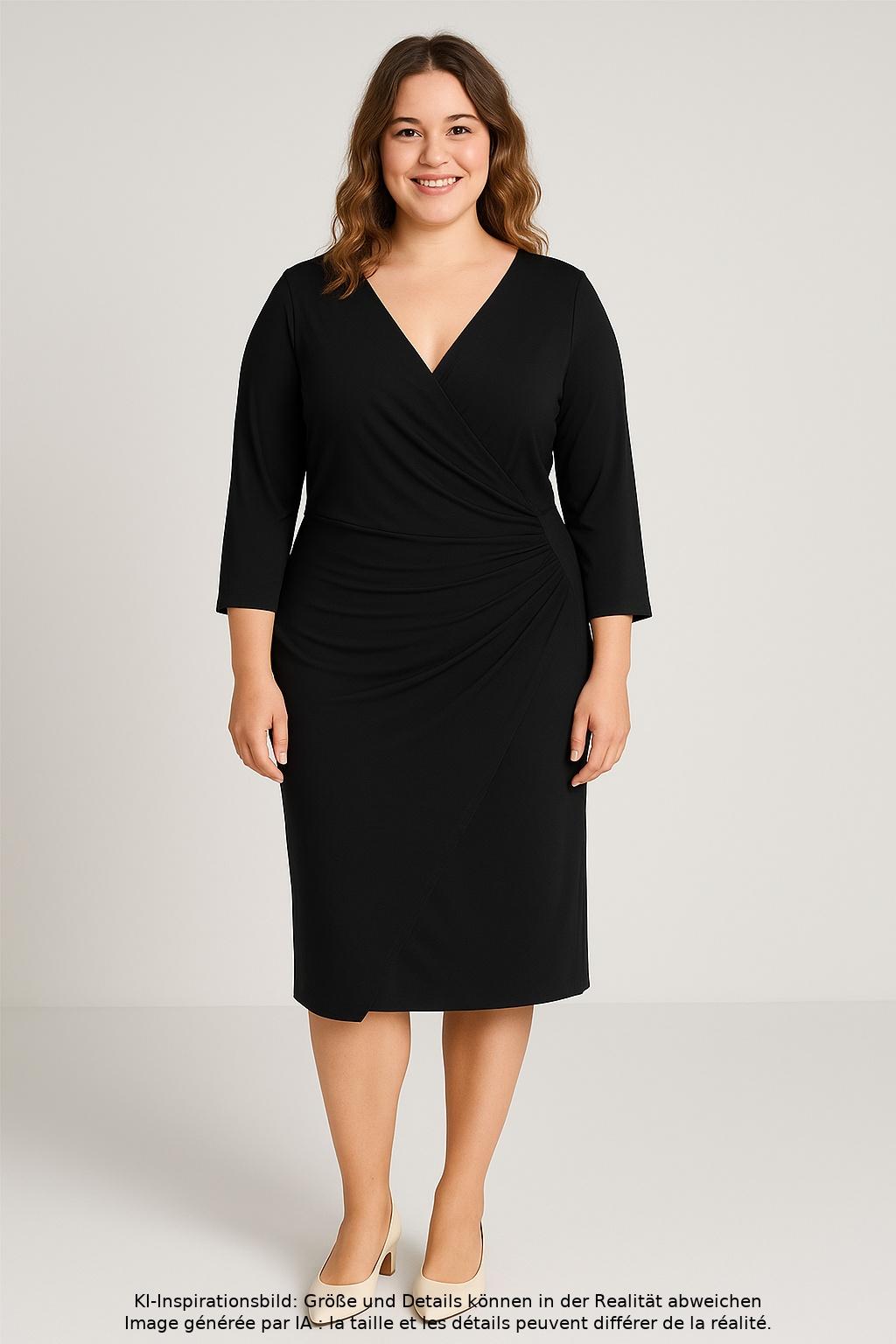 

Joachim Bosse Damen Kleid, schwarz, Gr. 42