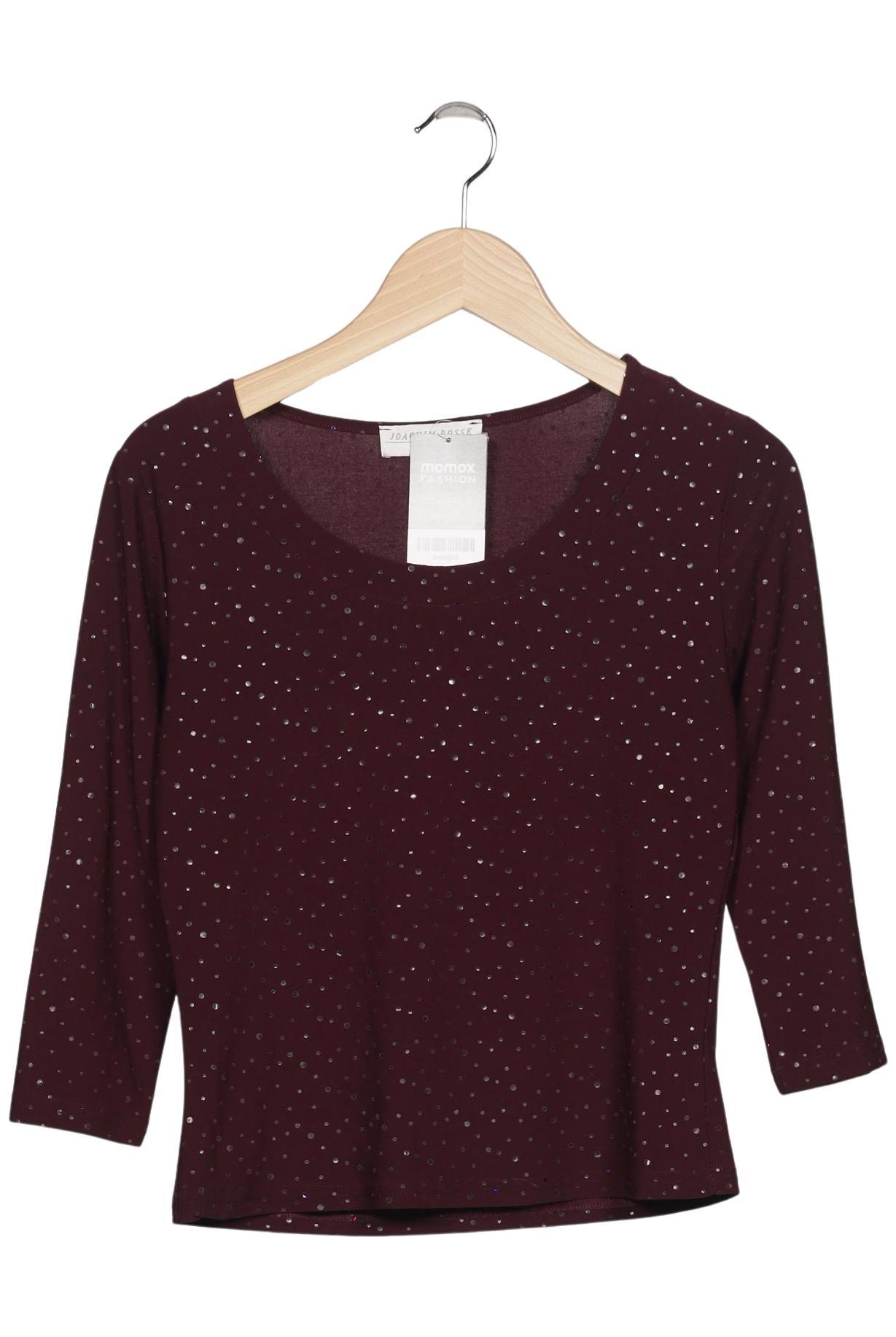 

Joachim Bosse Damen Langarmshirt, bordeaux, Gr. 40