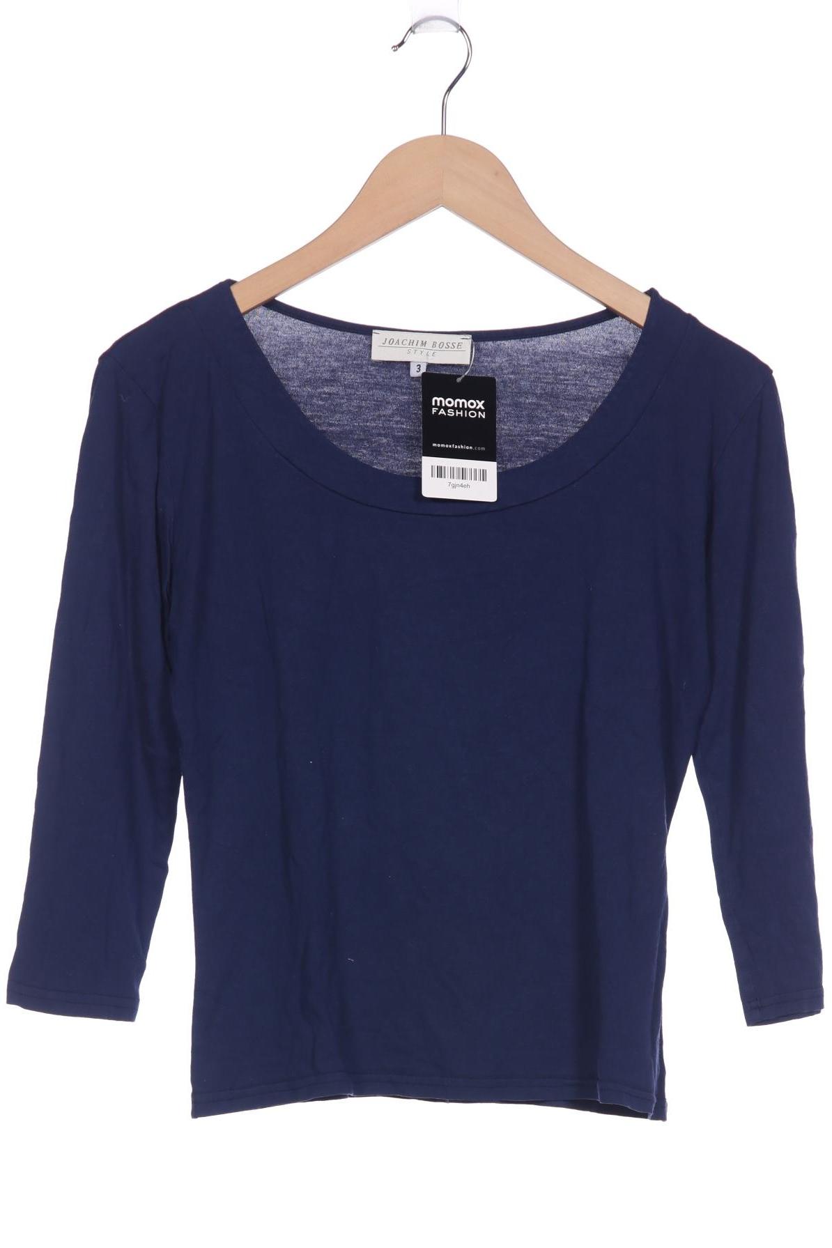 

Joachim Bosse Damen Langarmshirt, marineblau, Gr. 40