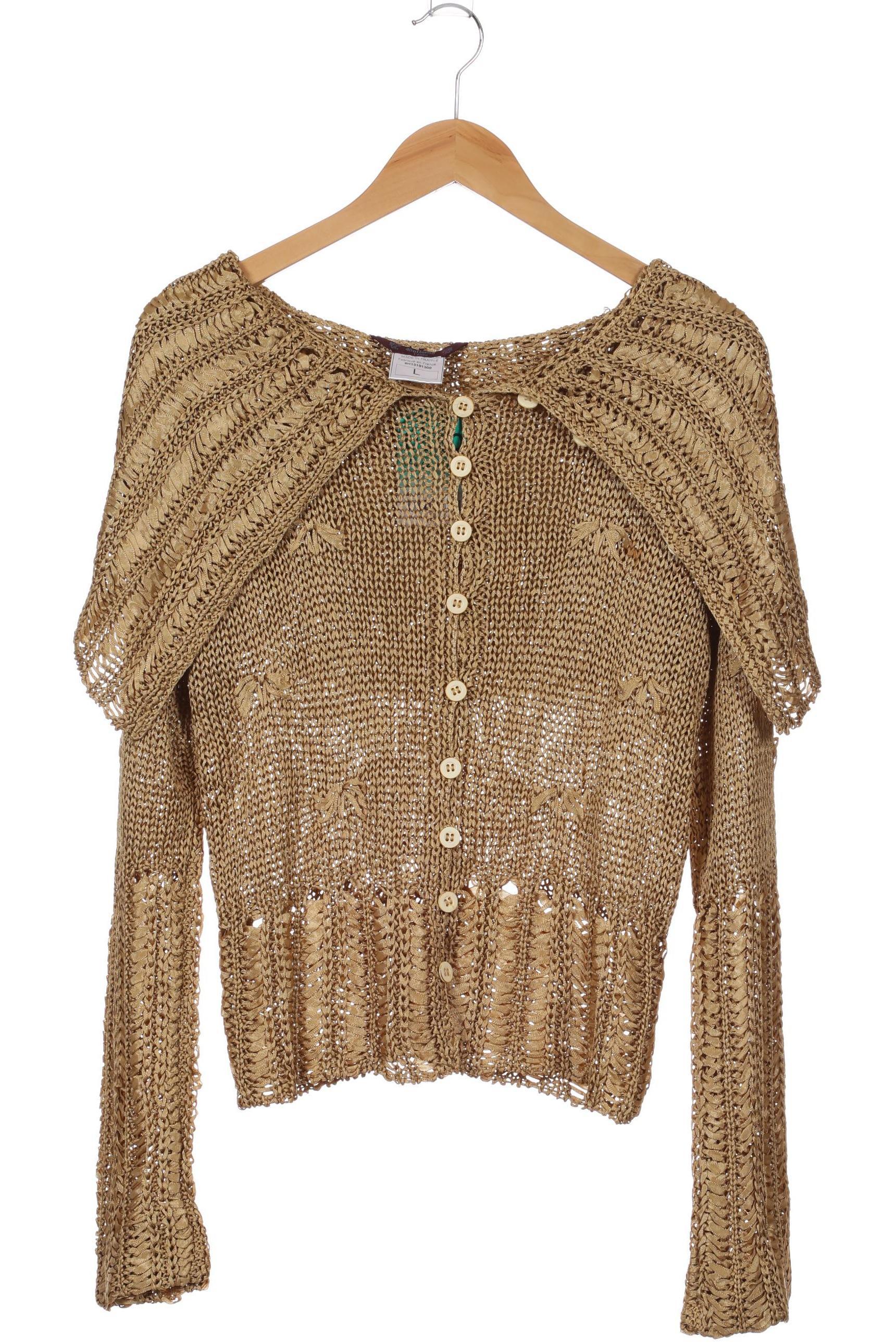 

John Galliano Damen Strickjacke, beige, Gr.