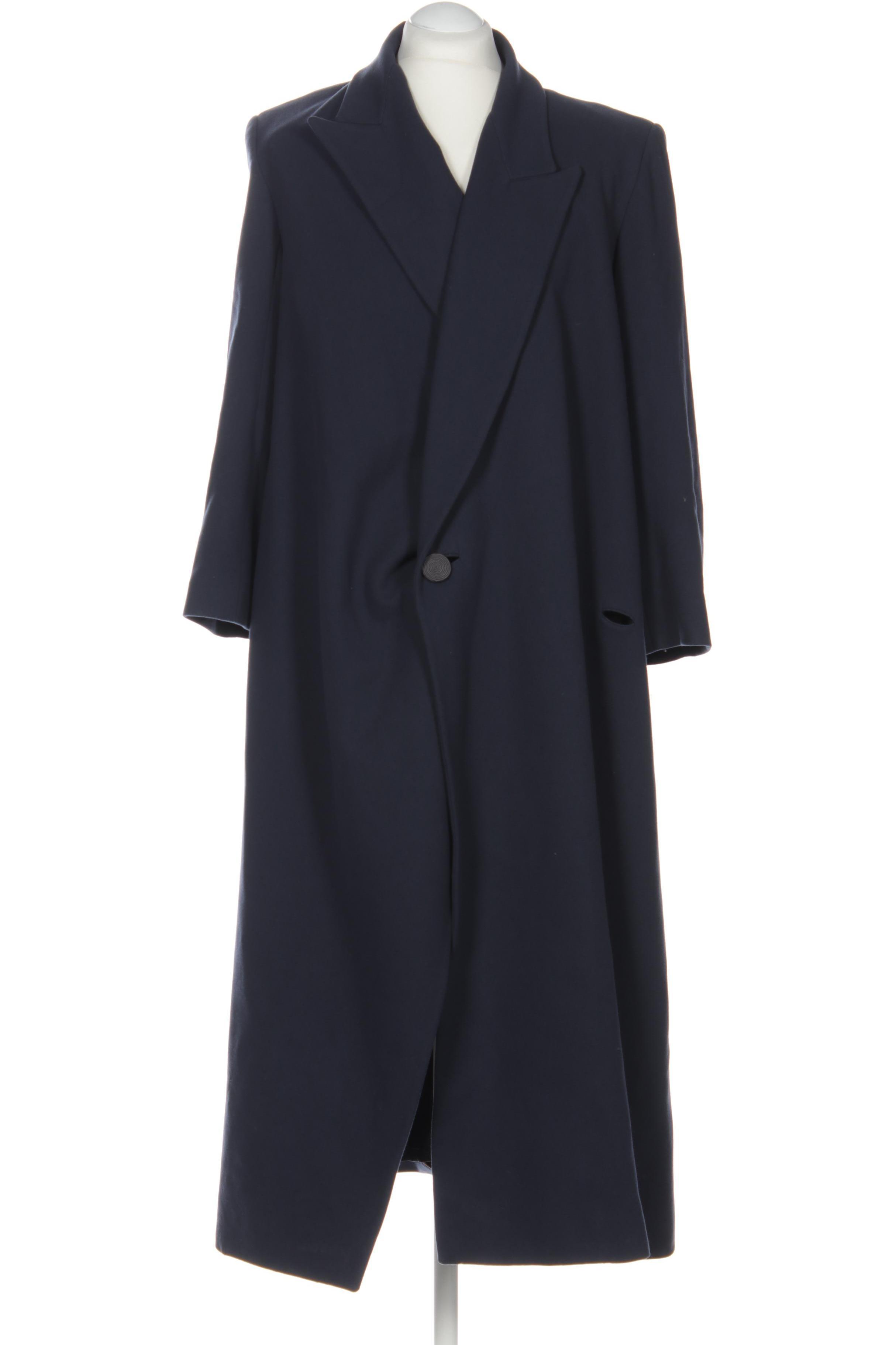 

John Galliano Damen Mantel, blau, Gr. 38