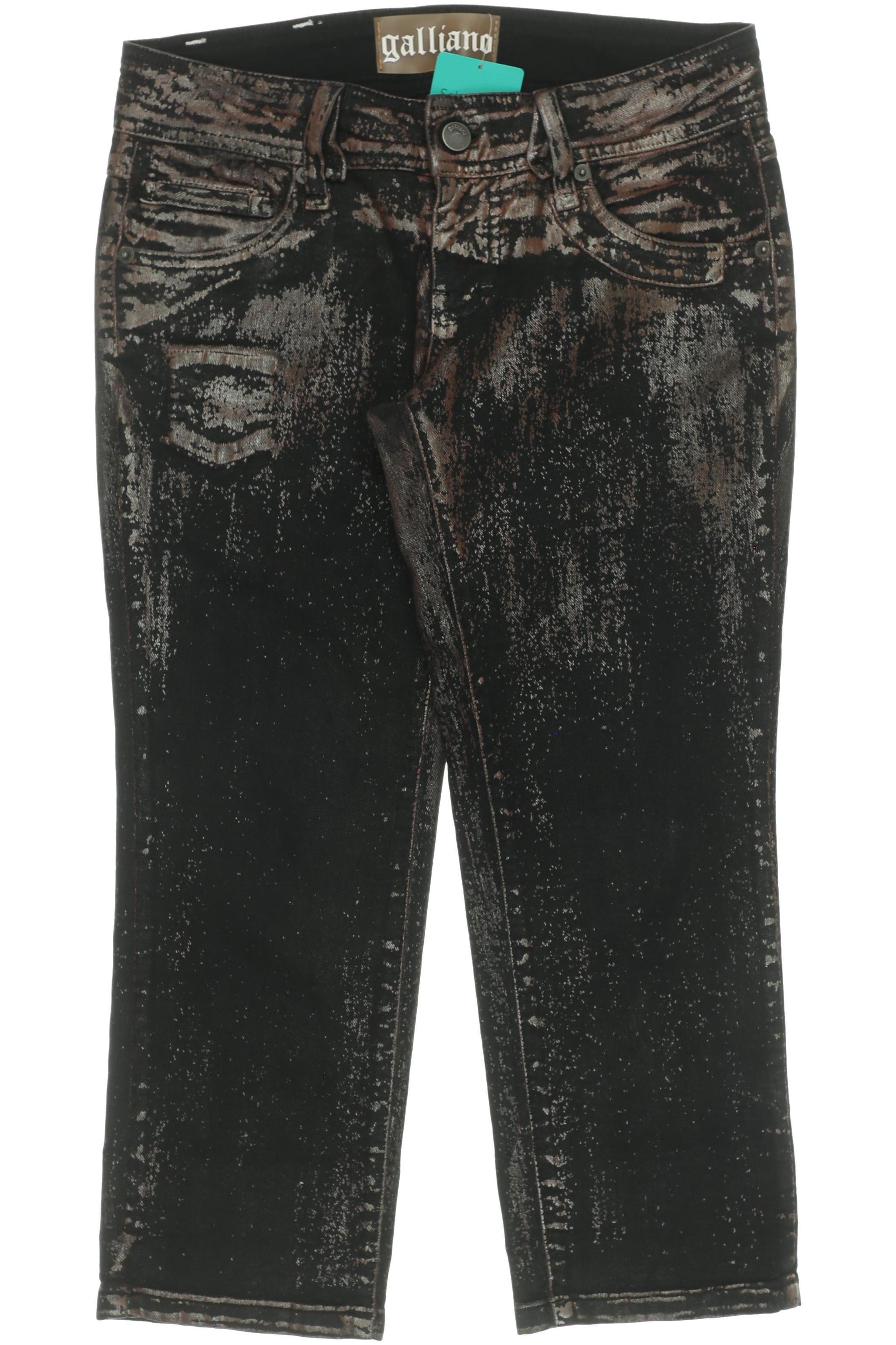 

John Galliano Damen Shorts, schwarz, Gr. 26