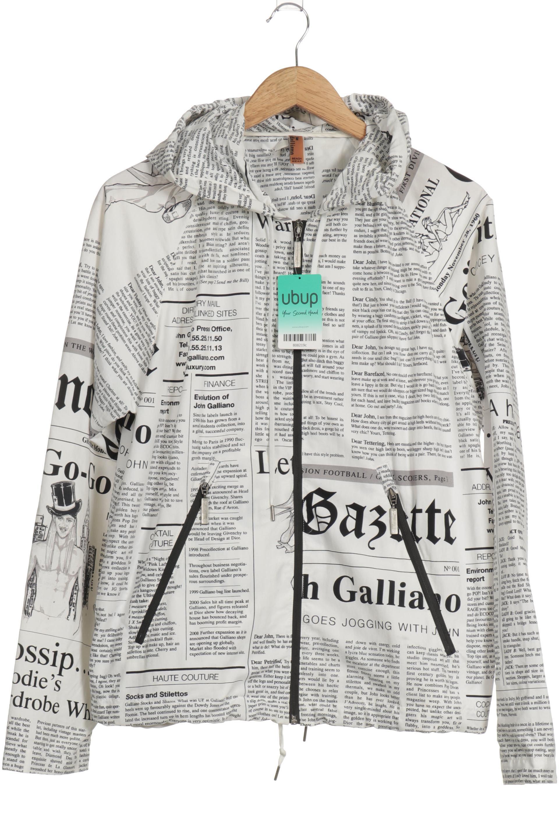 

John Galliano Herren Jacke, weiß, Gr.