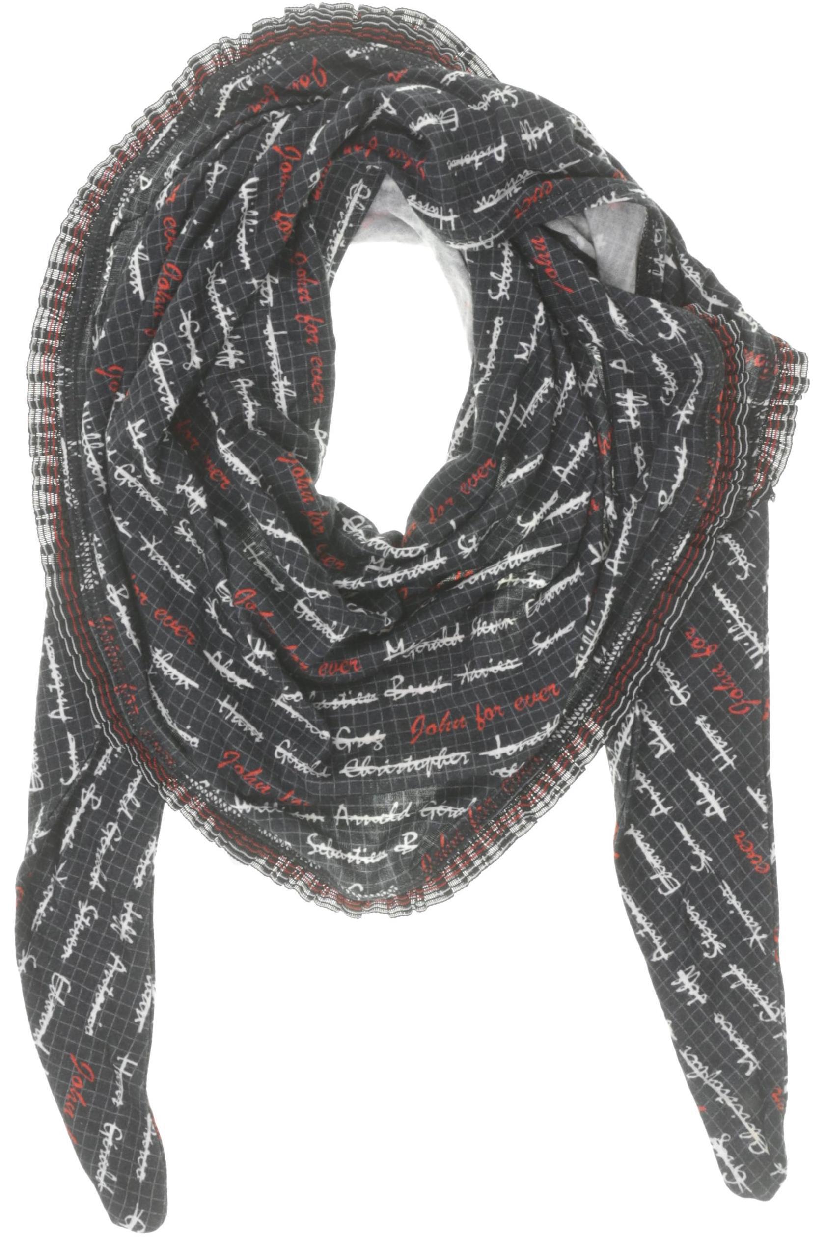 

John Galliano Herren Schal, schwarz, Gr.