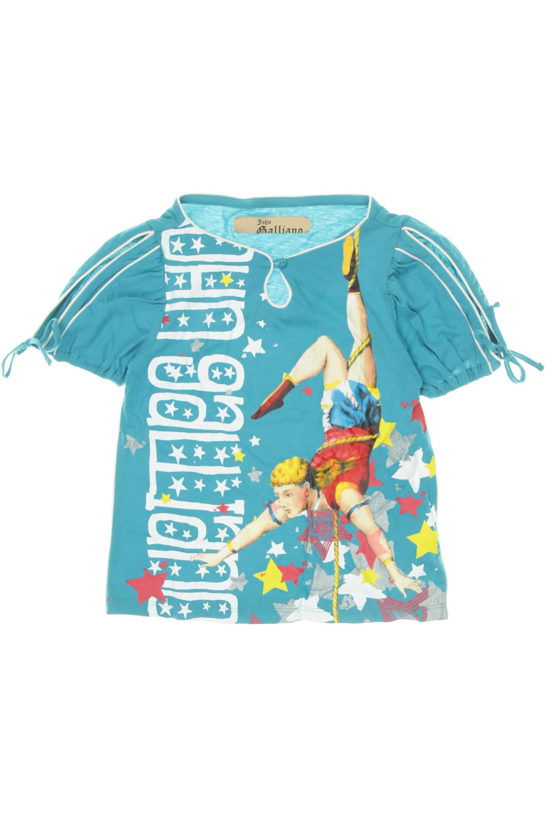 

John Galliano Mädchen T-Shirt, türkis, Gr. 104