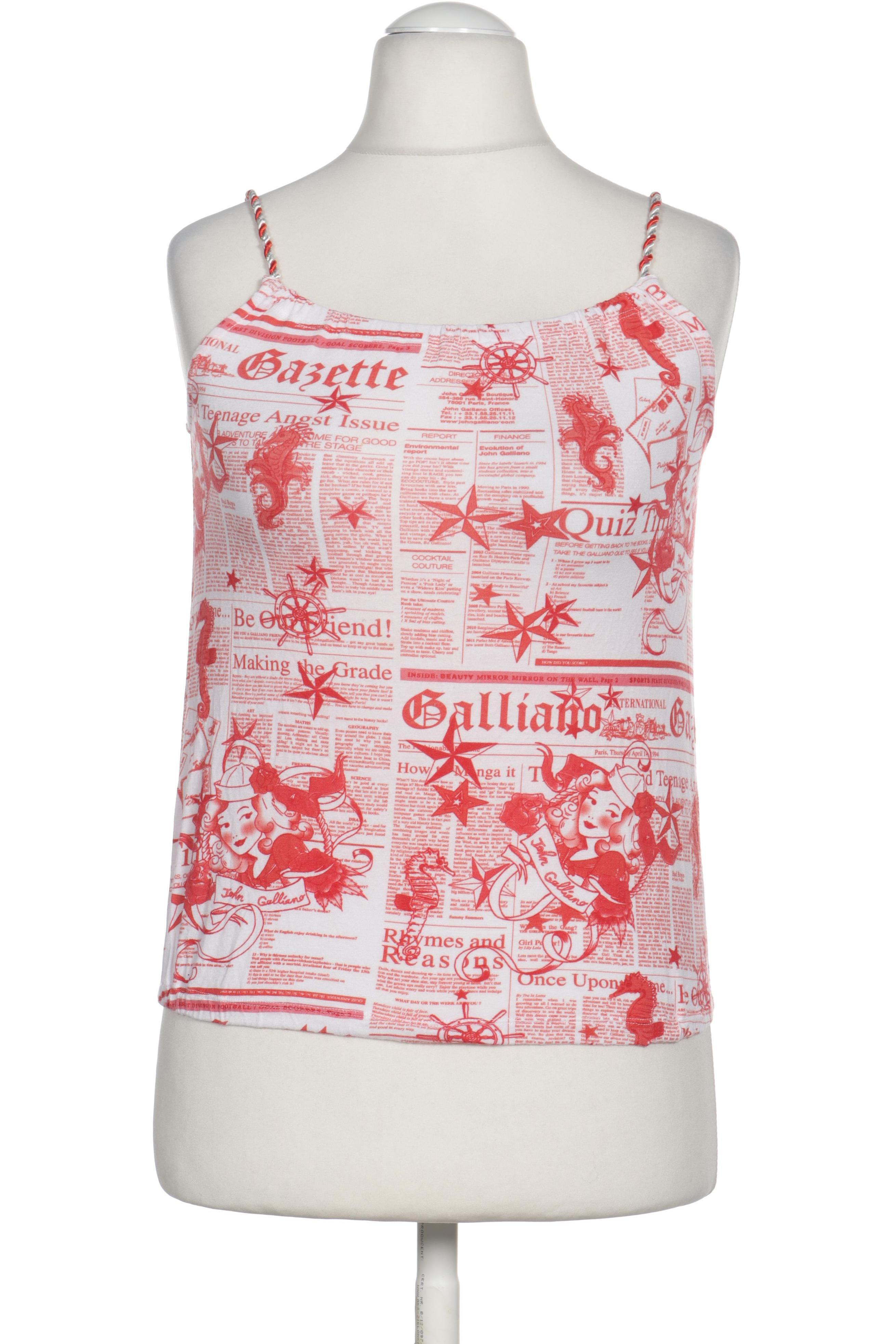 

John Galliano Mädchen Top, rot, Gr. 152