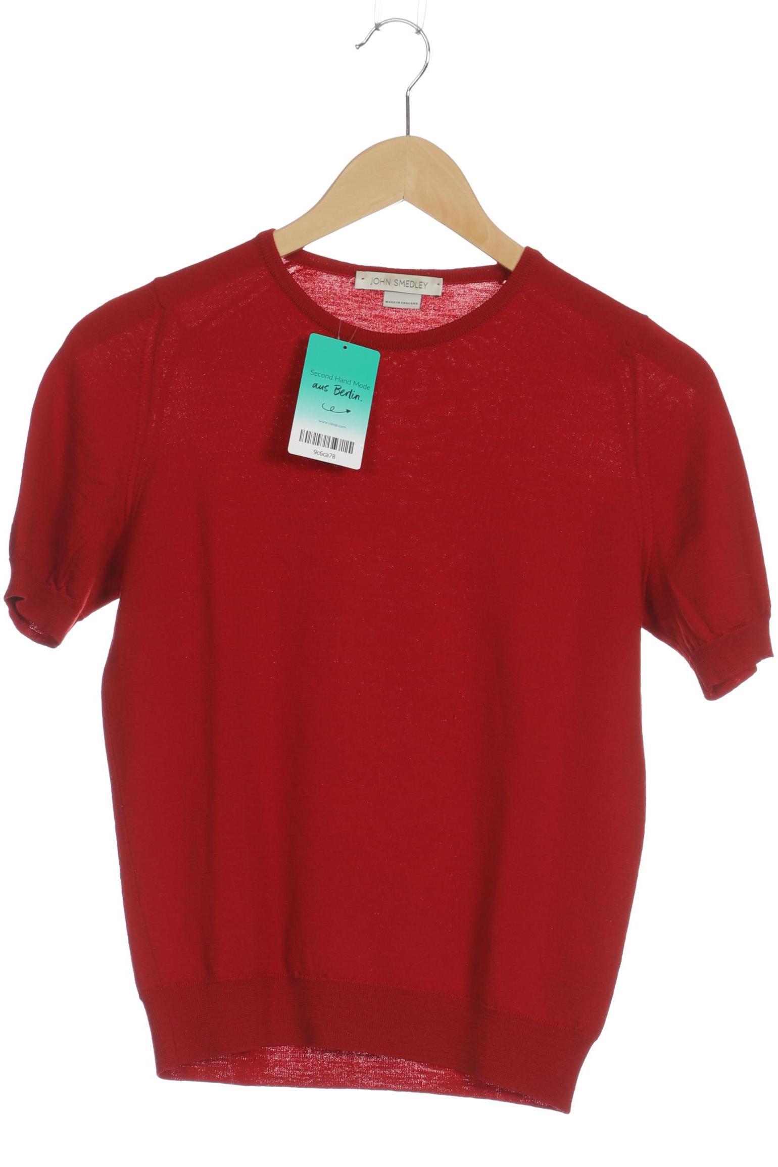 

John Smedley Damen Pullover, rot, Gr.