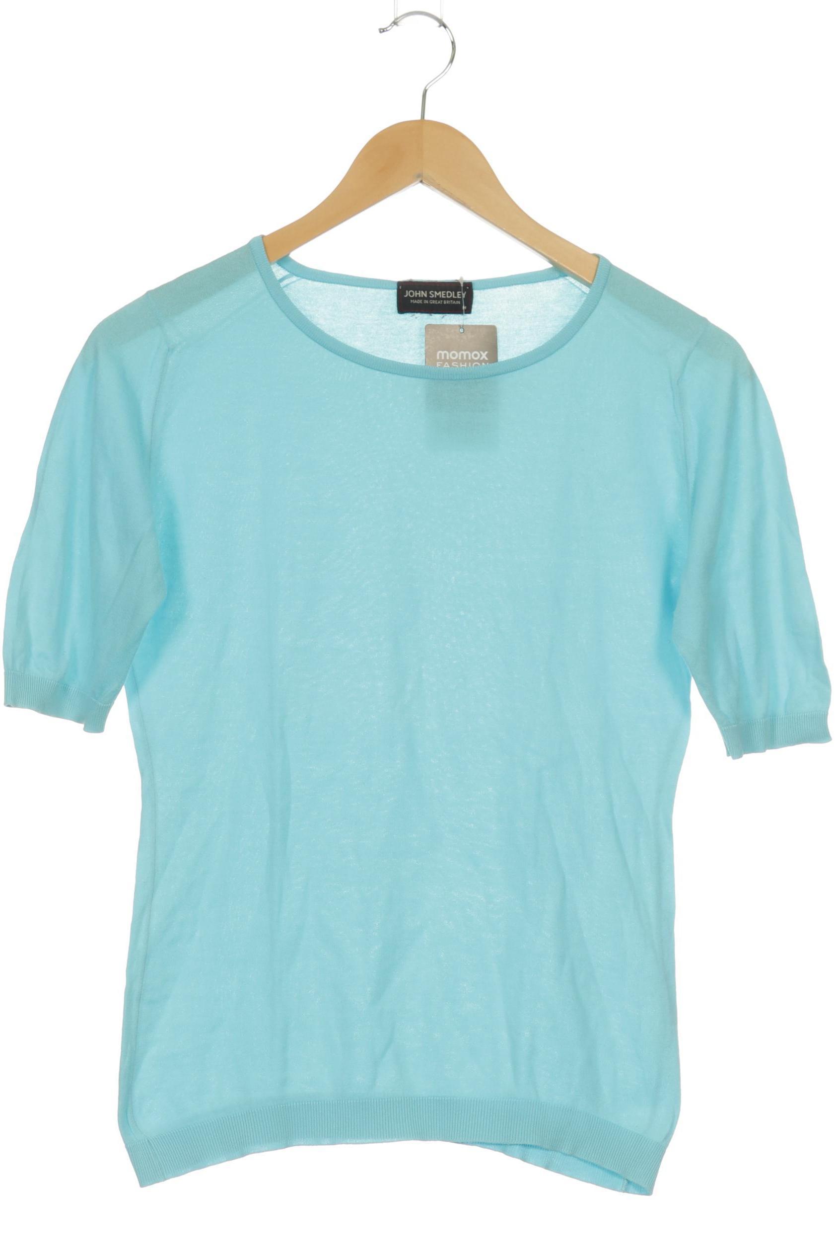 

John Smedley Damen Pullover, blau, Gr.