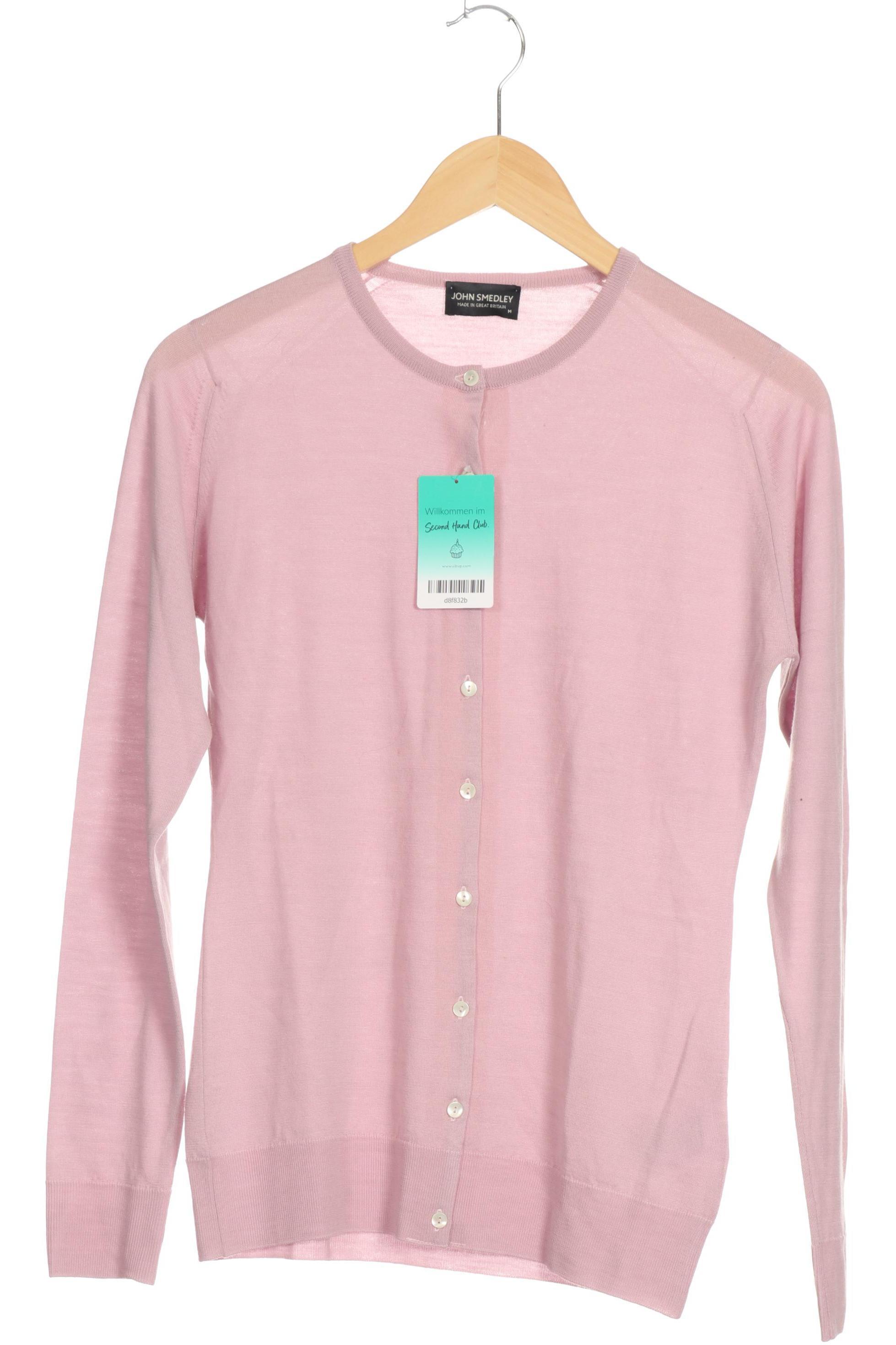 

John Smedley Damen Strickjacke, pink, Gr.