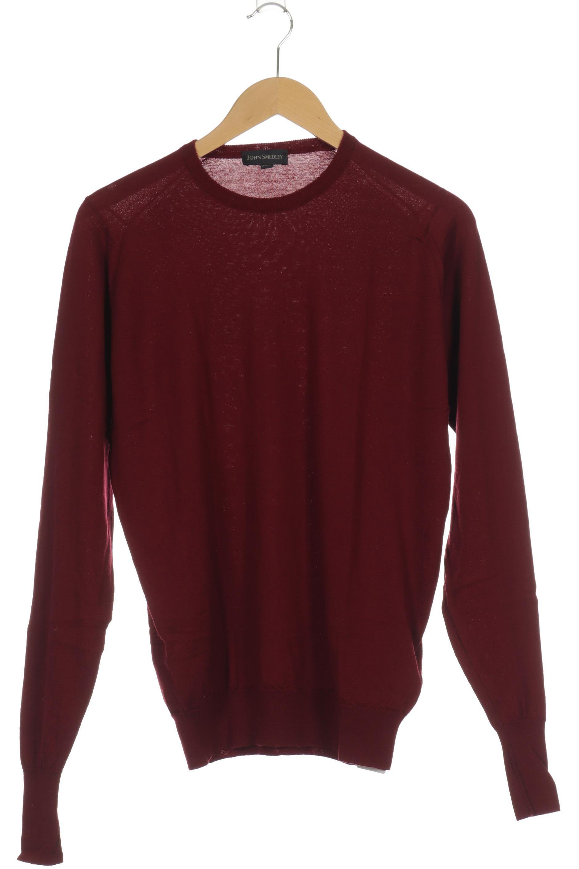 

John Smedley Herren Pullover, rot, Gr.