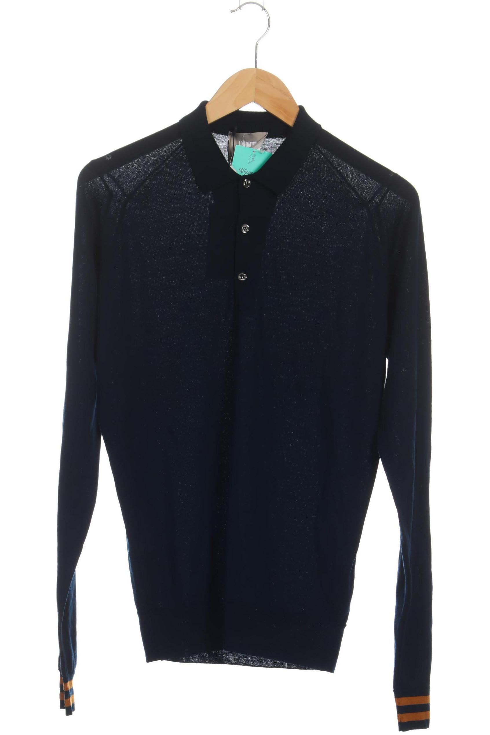 

John Smedley Herren Pullover, blau, Gr.