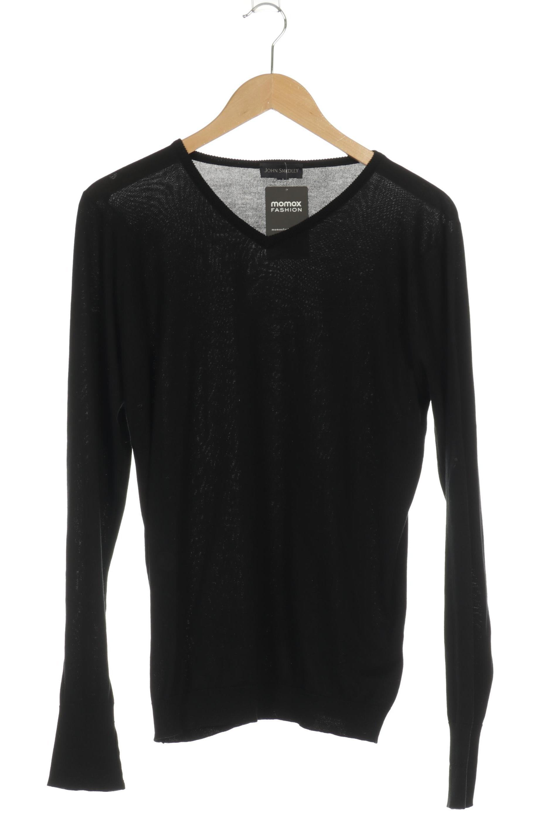 

John Smedley Herren Pullover, schwarz, Gr.