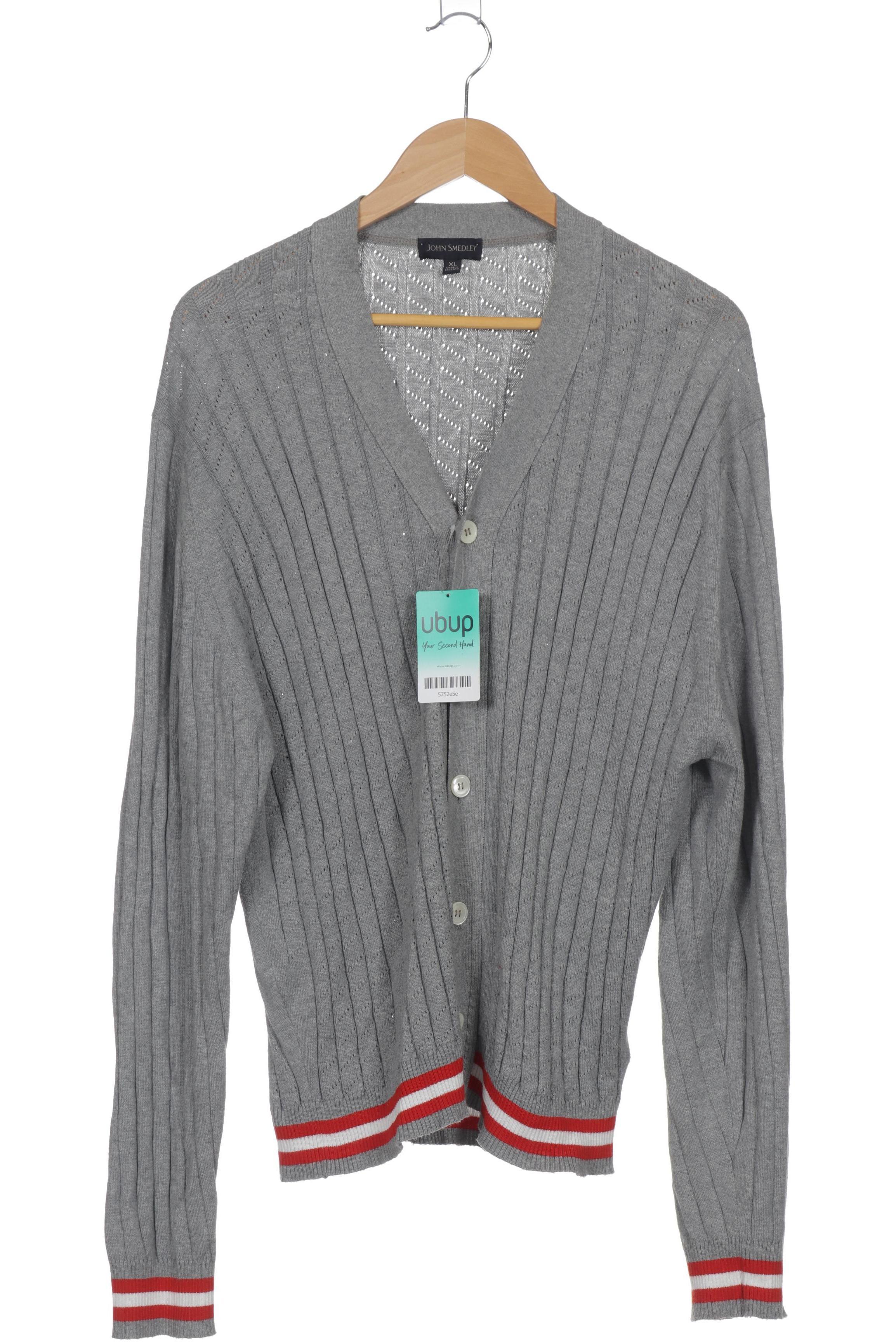 

John Smedley Herren Strickjacke, grau, Gr.