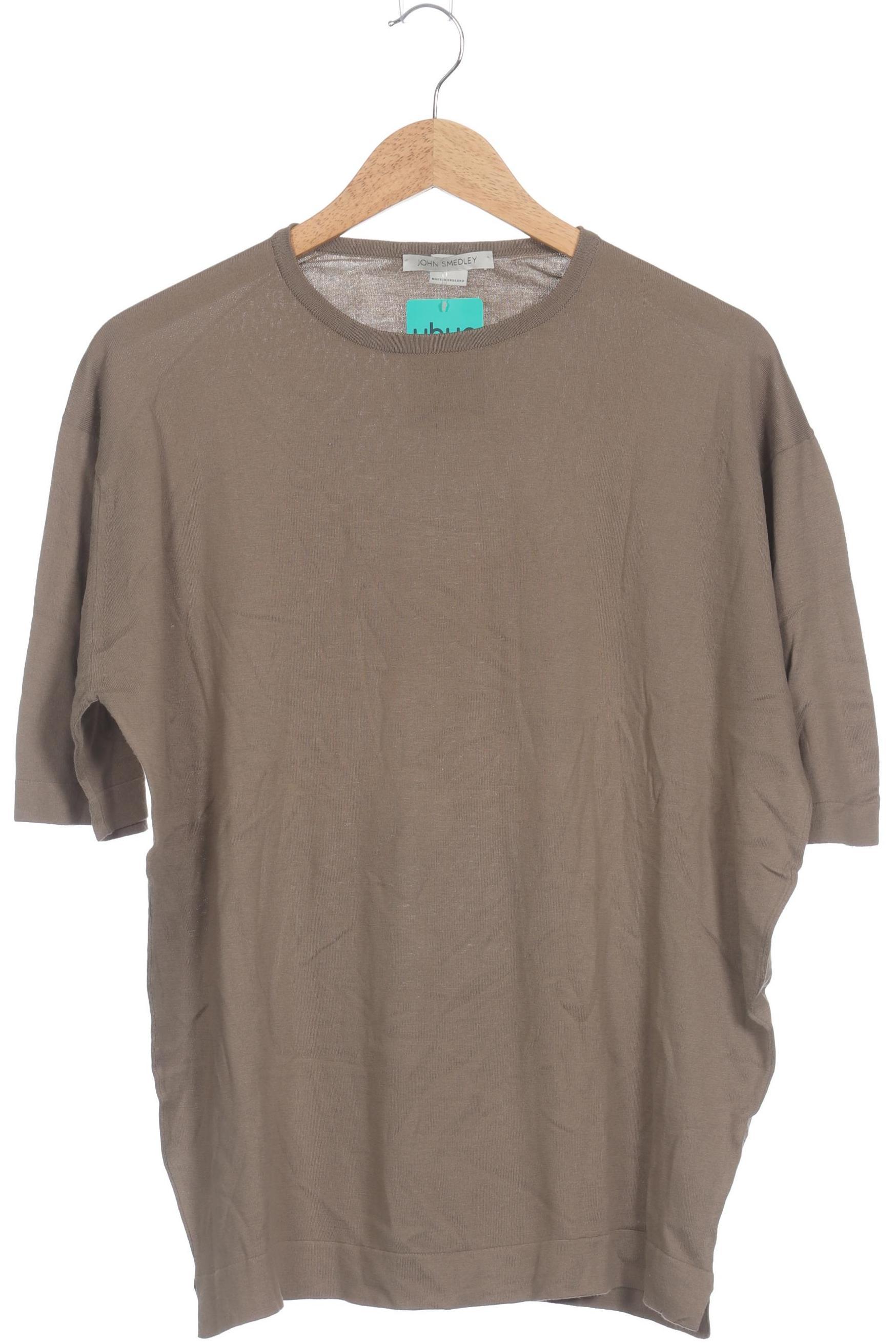 

John Smedley Herren T-Shirt, braun, Gr.
